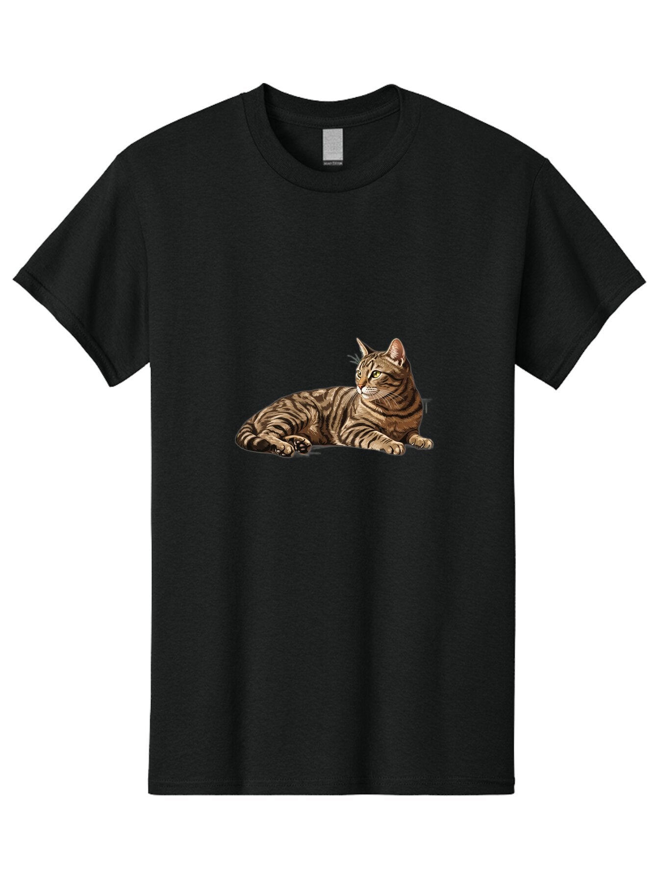Tabby-Cat Men'S Graphic Tee, 100% Cotton, Comfortable Casual Summer Wear, Machine Washable, Vintage Camera, Old Camera, Antique Camera, Black Camera, Classic Photography, Photography Equipment, Nostalgic Device, Film Camera, Camera Art Bao938 8