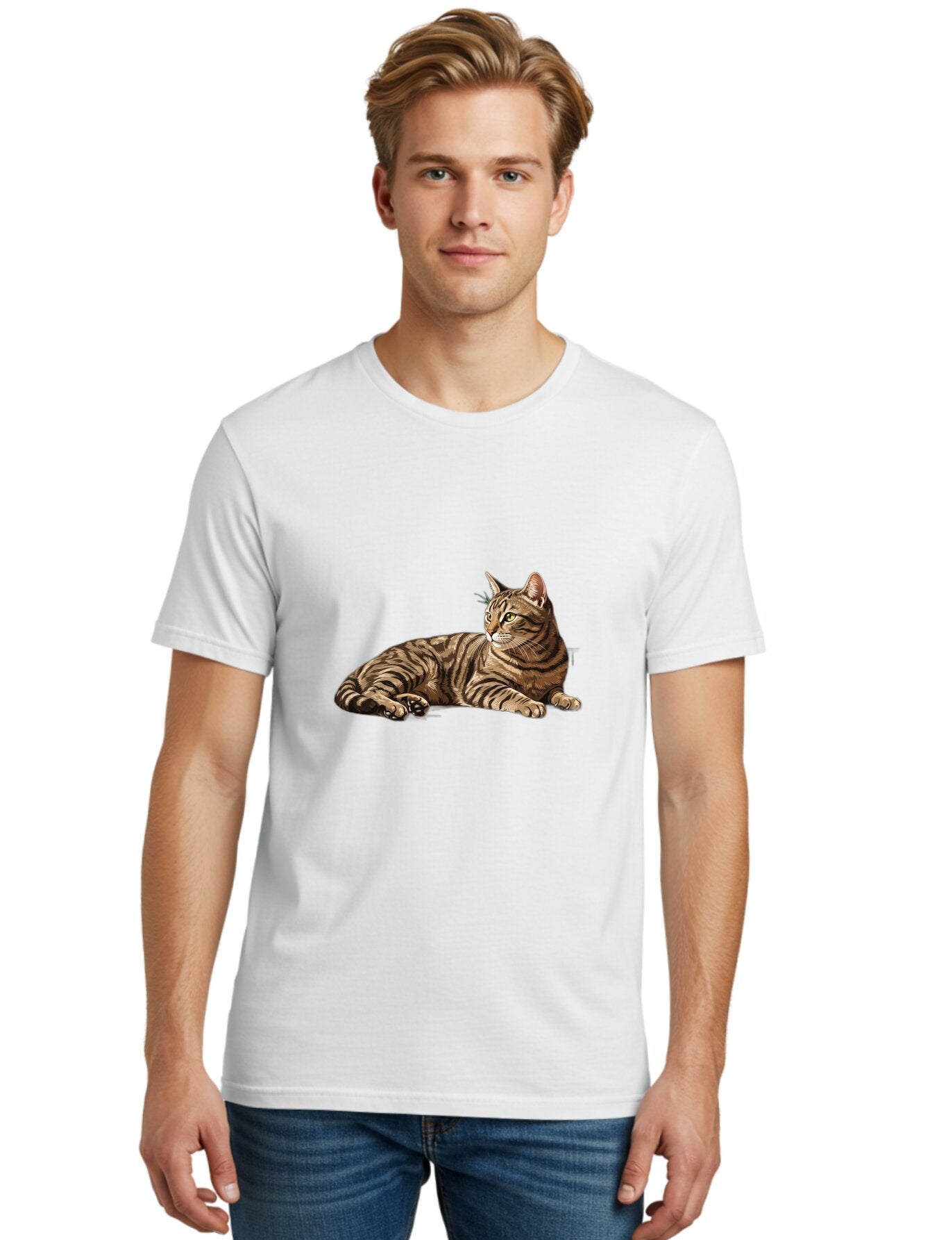 Tabby-Cat Men'S Graphic Tee, 100% Cotton, Comfortable Casual Summer Wear, Machine Washable, Vintage Camera, Old Camera, Antique Camera, Black Camera, Classic Photography, Photography Equipment, Nostalgic Device, Film Camera, Camera Art Bao938 29