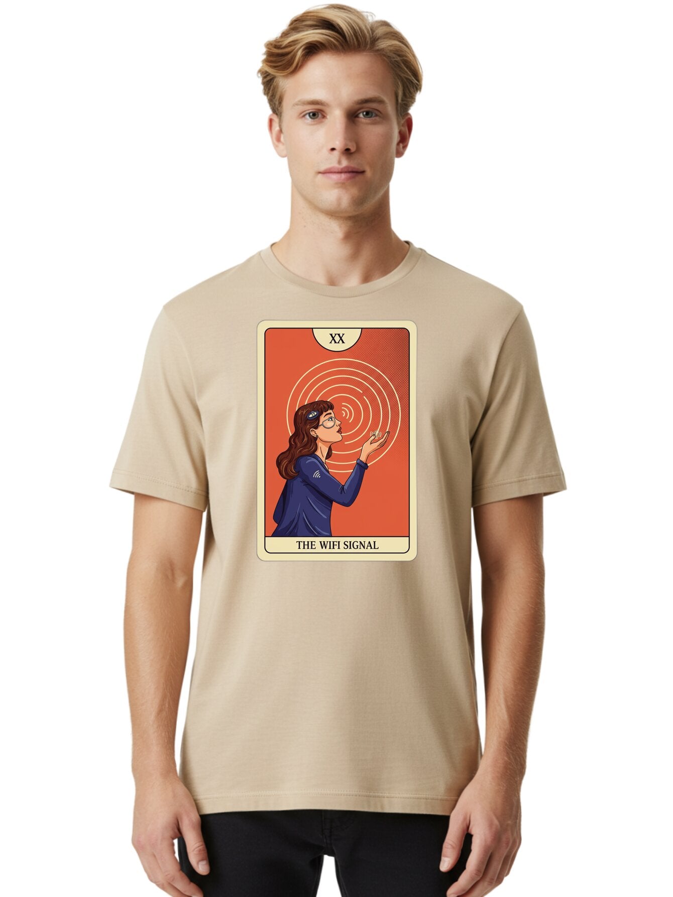 The-Wifi-Signal-1 Men'S Graphic Tee, 100% Cotton, Comfortable Casual Summer Wear, Machine Washable, Vintage Camera, Old Camera, Antique Camera, Black Camera, Classic Photography, Photography Equipment, Nostalgic Device, Film Camera, Camera Art Bao948 25