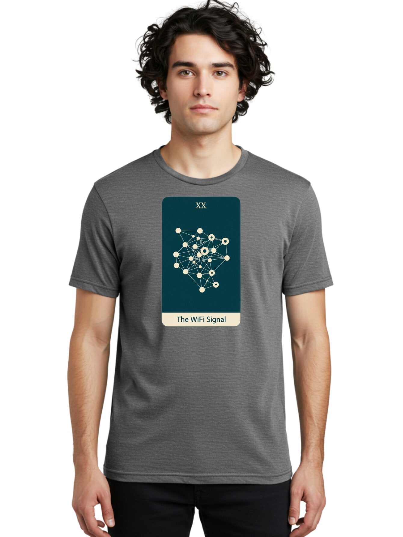 The-Wifi-Signal-3 Men'S Graphic Tee, 100% Cotton, Comfortable Casual Summer Wear, Machine Washable, Vintage Camera, Old Camera, Antique Camera, Black Camera, Classic Photography, Photography Equipment, Nostalgic Device, Film Camera, Camera Art Bao950 28