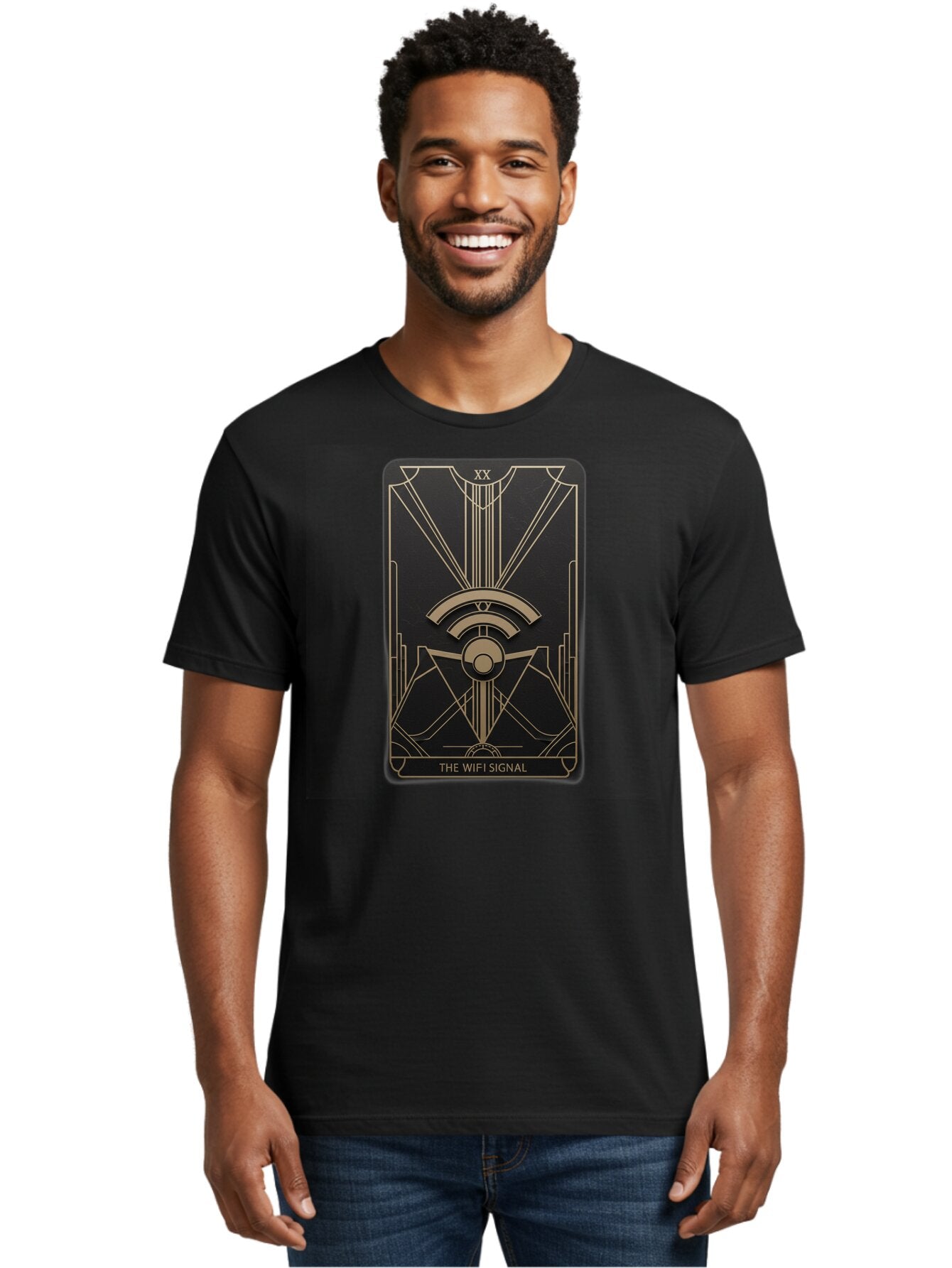 The-Wifi-Signal-4 Men'S Graphic Tee, 100% Cotton, Comfortable Casual Summer Wear, Machine Washable, Vintage Camera, Old Camera, Antique Camera, Black Camera, Classic Photography, Photography Equipment, Nostalgic Device, Film Camera, Camera Art Bao951 16