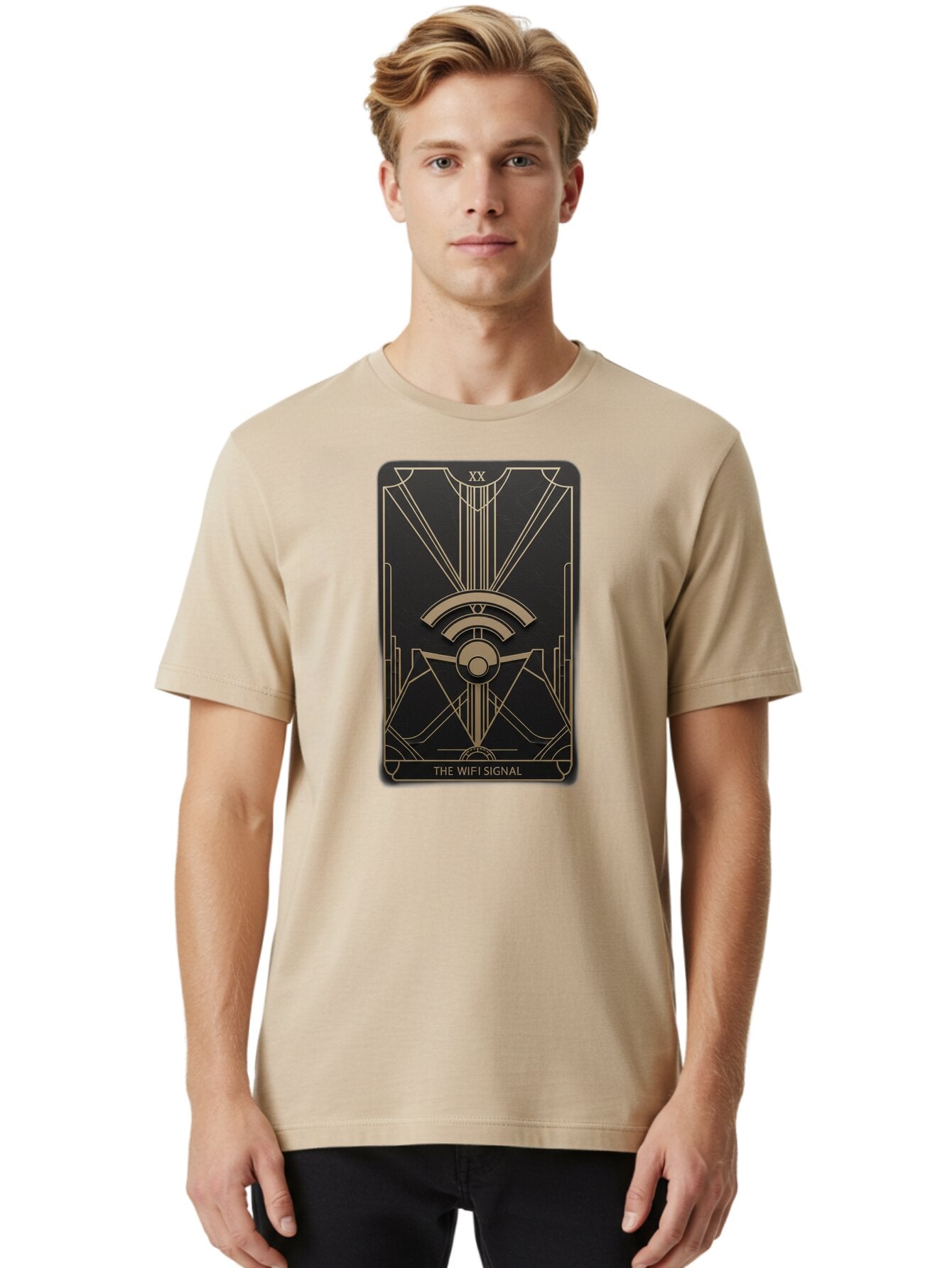 The-Wifi-Signal-4 Men'S Graphic Tee, 100% Cotton, Comfortable Casual Summer Wear, Machine Washable, Vintage Camera, Old Camera, Antique Camera, Black Camera, Classic Photography, Photography Equipment, Nostalgic Device, Film Camera, Camera Art Bao951 21