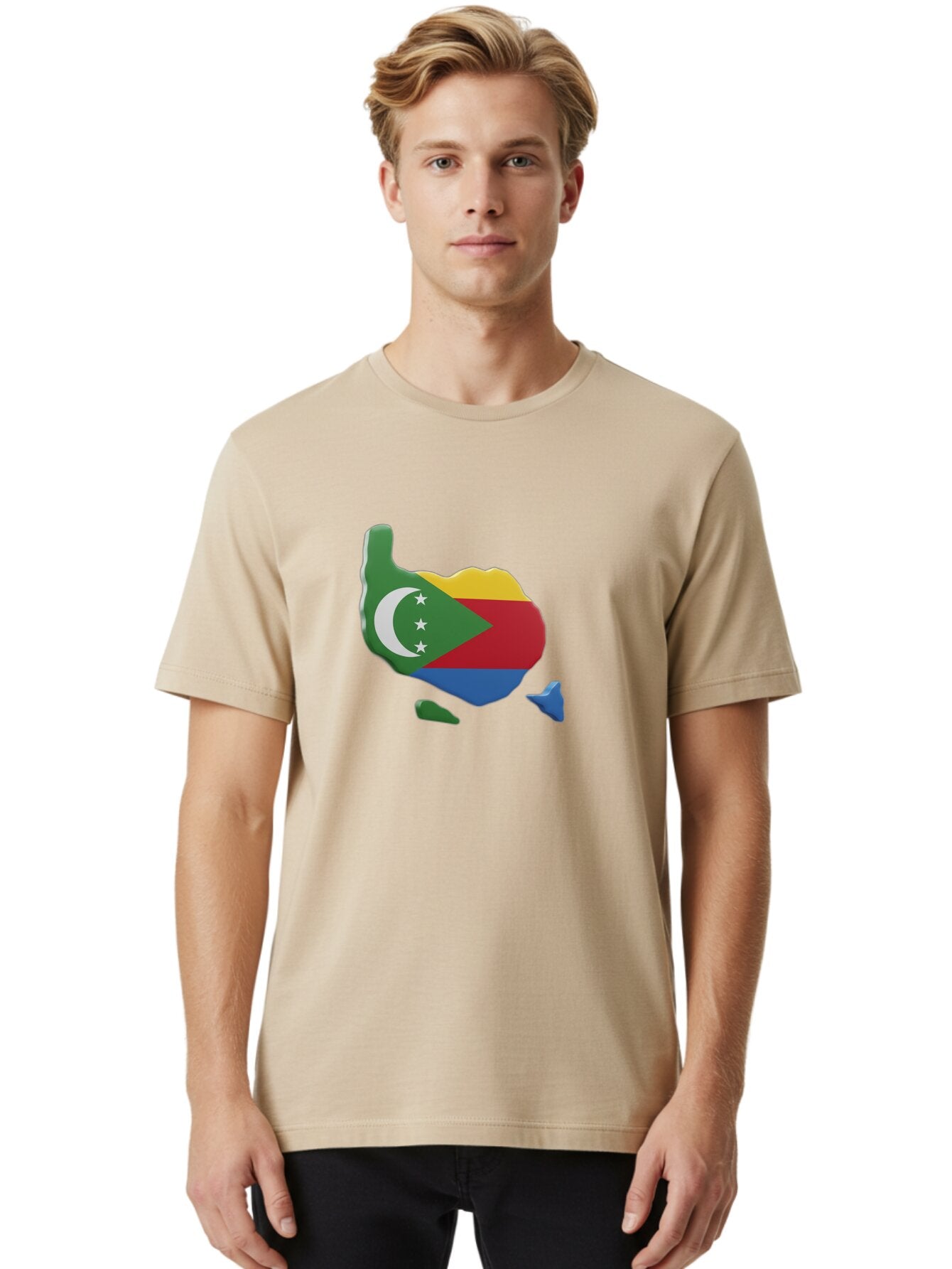 Thumbs-Up-Comoros Men'S Graphic Tee, 100% Cotton, Comfortable Casual Summer Wear, Machine Washable, Vintage Camera, Old Camera, Antique Camera, Black Camera, Classic Photography, Photography Equipment, Nostalgic Device, Film Camera, Camera Art Bao954 17