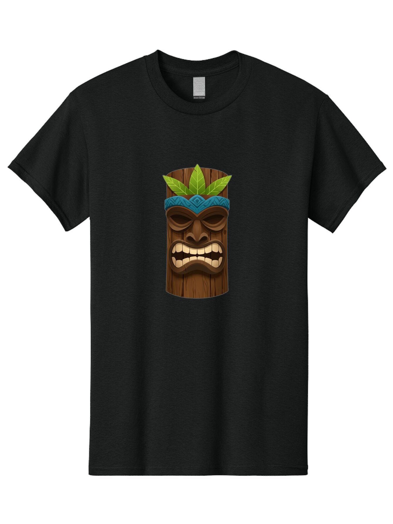 Tiki-Mask-With-Weed-Leaf Men'S Graphic Tee, 100% Cotton, Comfortable Casual Summer Wear, Machine Washable, Vintage Camera, Old Camera, Antique Camera, Black Camera, Classic Photography, Photography Equipment, Nostalgic Device, Film Camera, Bao955 8