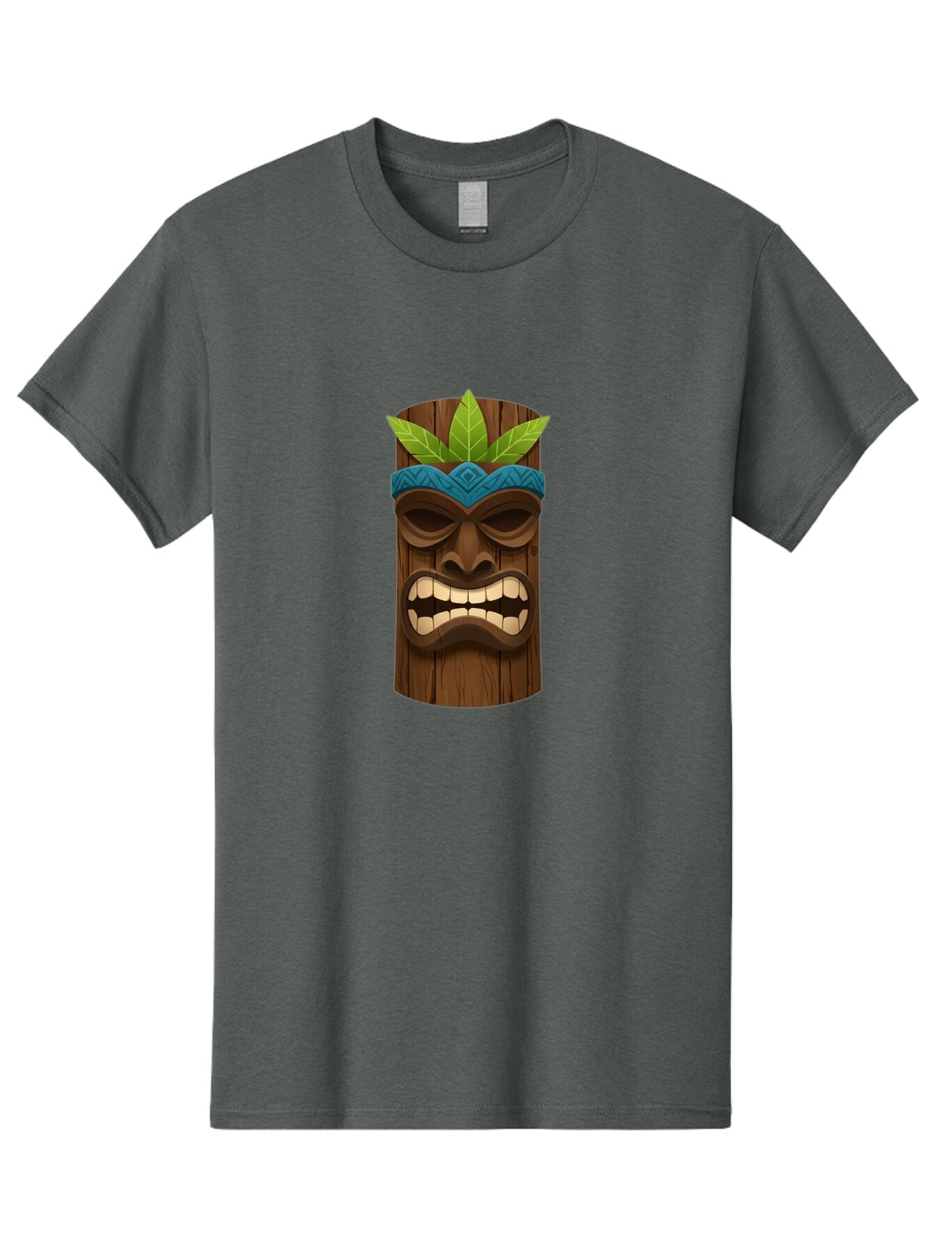 Tiki-Mask-With-Weed-Leaf Men'S Graphic Tee, 100% Cotton, Comfortable Casual Summer Wear, Machine Washable, Vintage Camera, Old Camera, Antique Camera, Black Camera, Classic Photography, Photography Equipment, Nostalgic Device, Film Camera, Bao955 4
