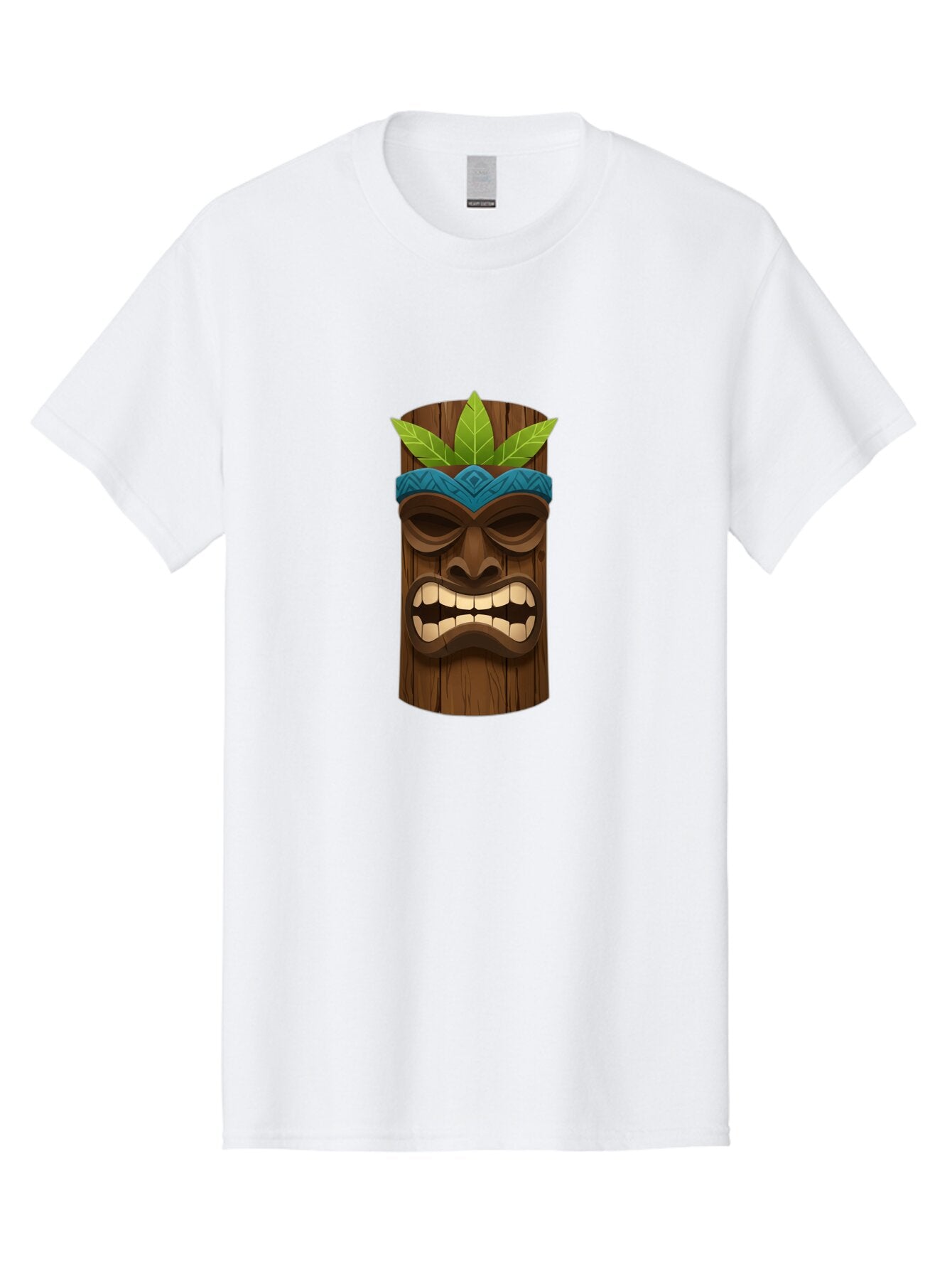 Tiki-Mask-With-Weed-Leaf Men'S Graphic Tee, 100% Cotton, Comfortable Casual Summer Wear, Machine Washable, Vintage Camera, Old Camera, Antique Camera, Black Camera, Classic Photography, Photography Equipment, Nostalgic Device, Film Camera, Bao955 1