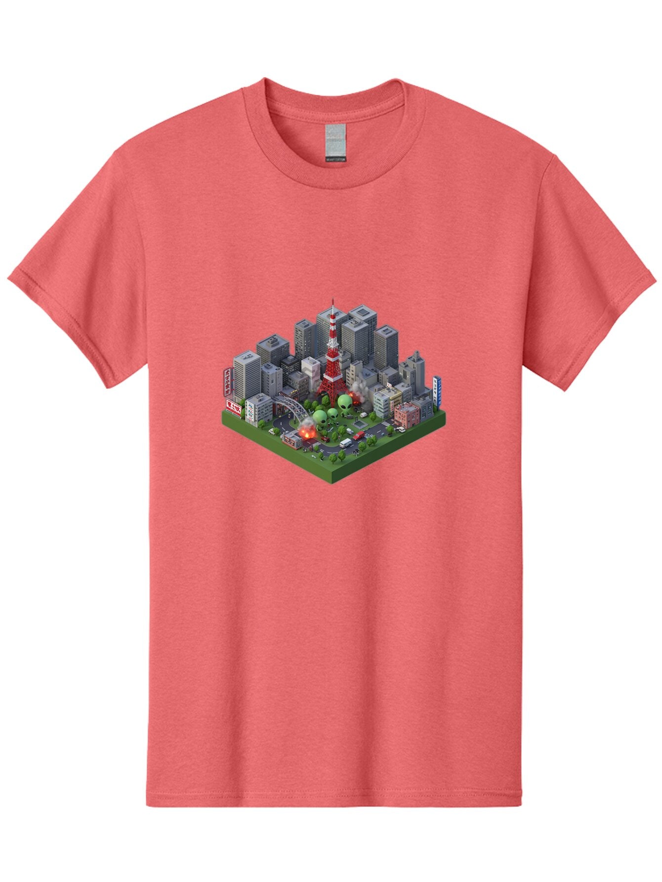 Tokyo-Cityscape Men'S Graphic Tee, 100% Cotton, Comfortable Casual Summer Wear, Machine Washable, Vintage Camera, Old Camera, Antique Camera, Black Camera, Classic Photography, Photography Equipment, Nostalgic Device, Film Camera, Camera Art Bao958 5