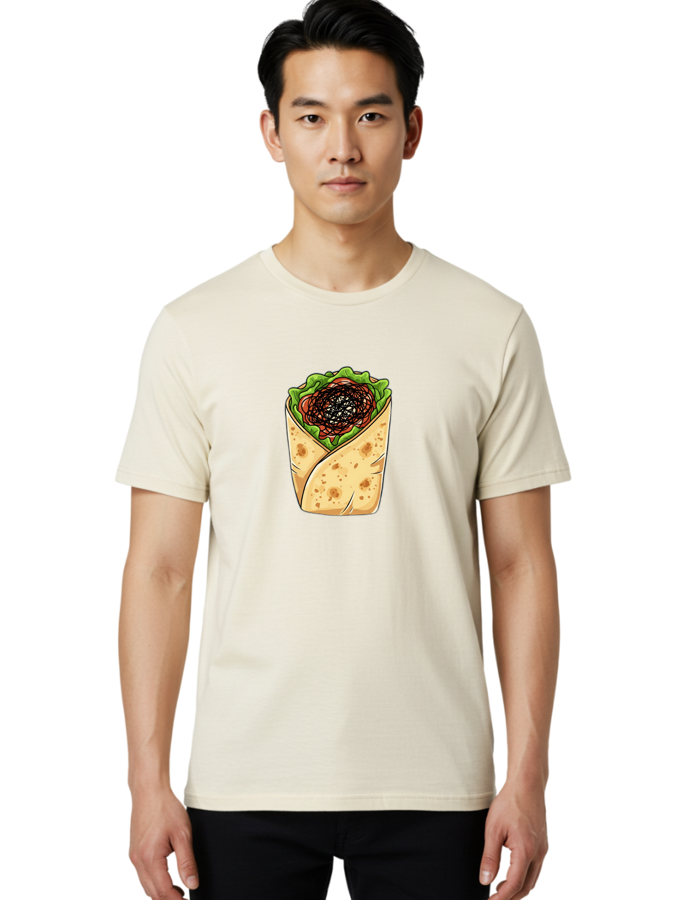 Tortilla-Wrap Men'S Graphic Tee, 100% Cotton, Comfortable Casual Summer Wear, Machine Washable, Vintage Camera, Old Camera, Antique Camera, Black Camera, Classic Photography, Photography Equipment, Nostalgic Device, Film Camera, Camera Art Bao961 24