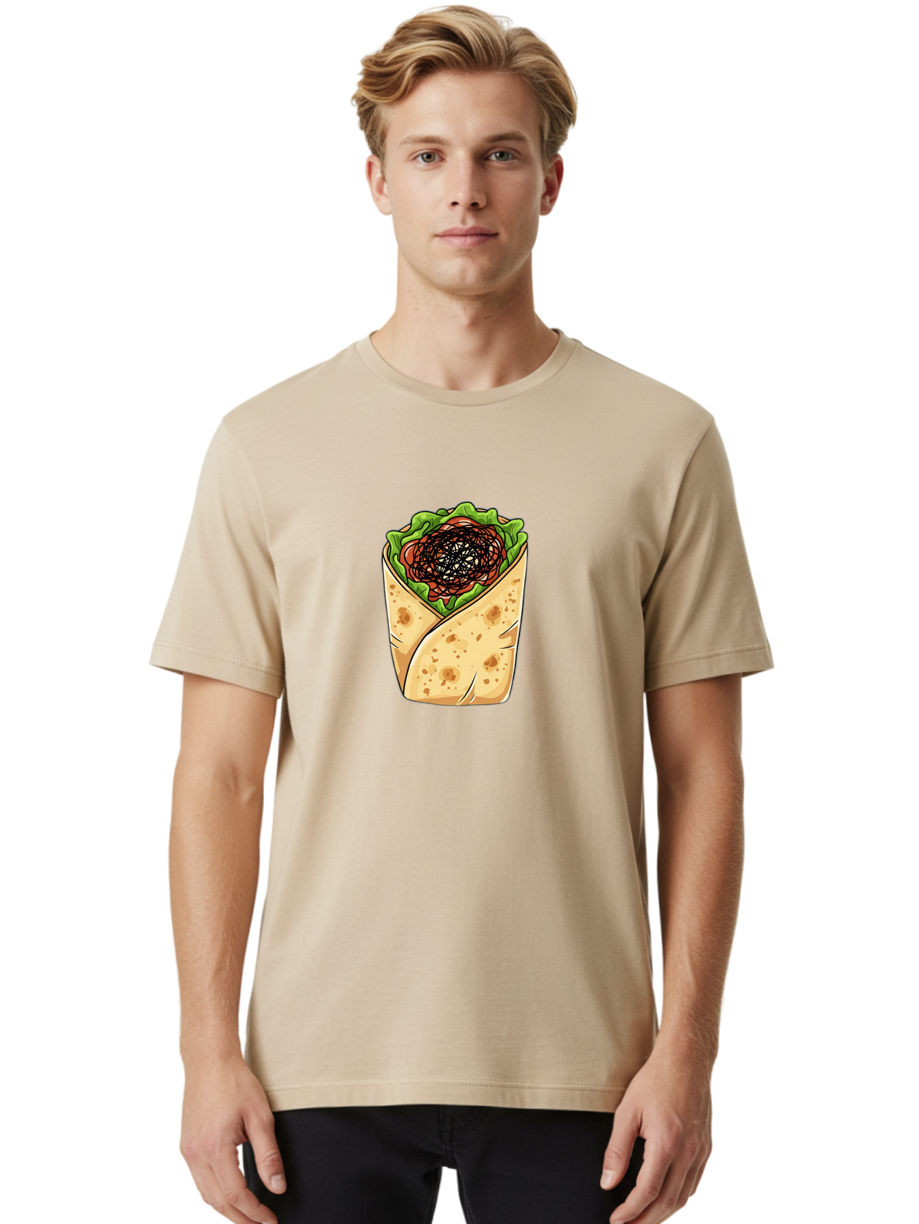 Tortilla-Wrap Men'S Graphic Tee, 100% Cotton, Comfortable Casual Summer Wear, Machine Washable, Vintage Camera, Old Camera, Antique Camera, Black Camera, Classic Photography, Photography Equipment, Nostalgic Device, Film Camera, Camera Art Bao961 25