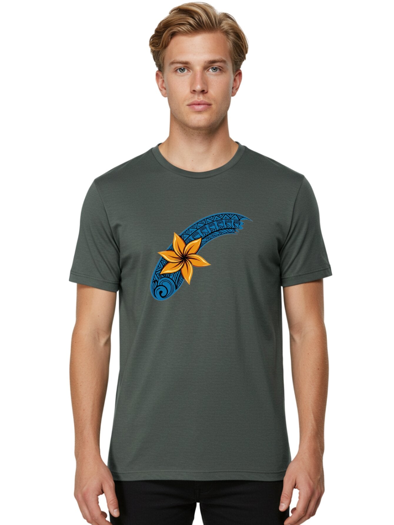 Tribal-Feather-Plumeria Men'S Graphic Tee, 100% Cotton, Comfortable Casual Summer Wear, Machine Washable, Vintage Camera, Old Camera, Antique Camera, Black Camera, Classic Photography, Photography Equipment, Nostalgic Device, Film Camera, Bao963 19