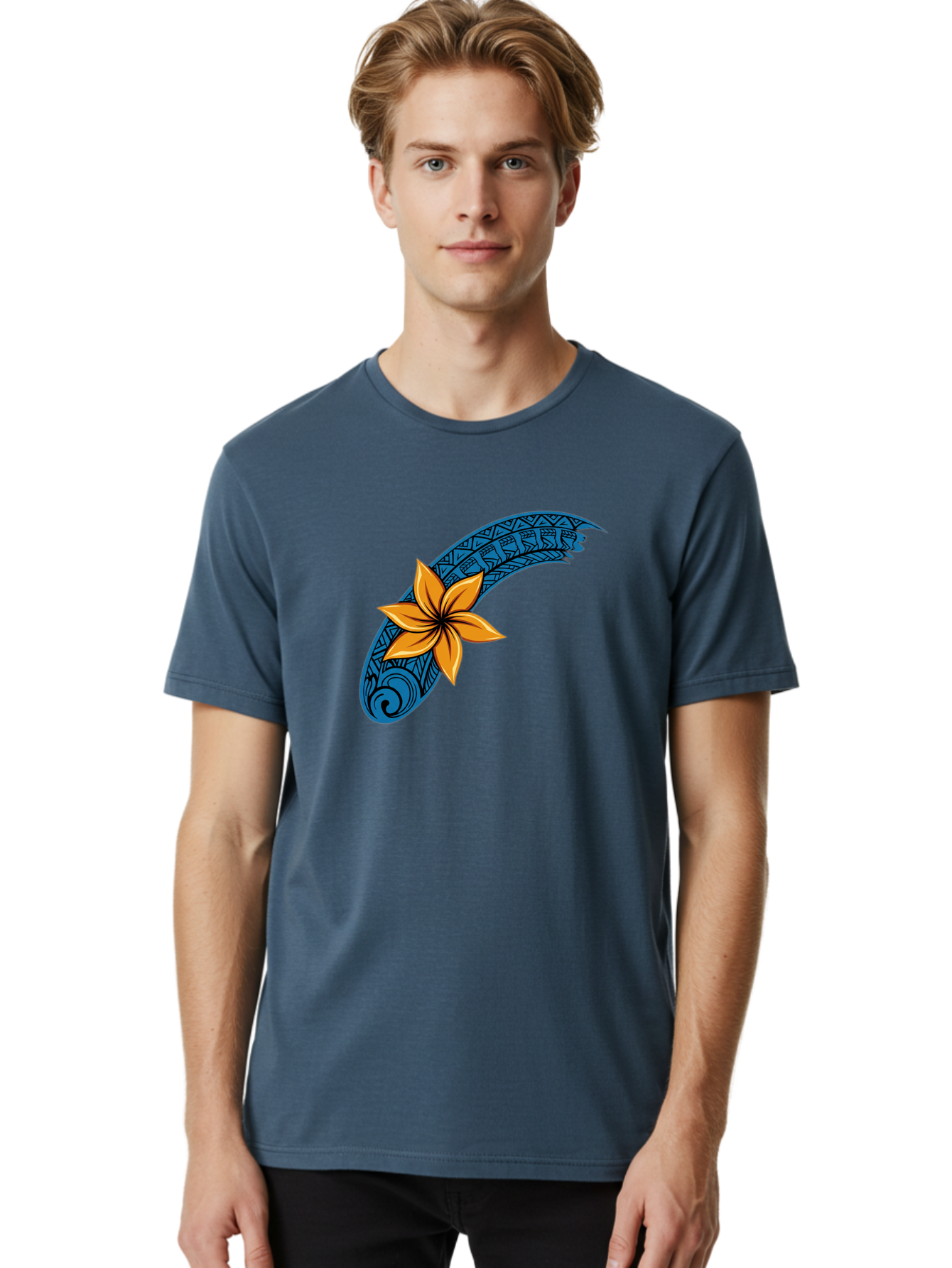 Tribal-Feather-Plumeria Men'S Graphic Tee, 100% Cotton, Comfortable Casual Summer Wear, Machine Washable, Vintage Camera, Old Camera, Antique Camera, Black Camera, Classic Photography, Photography Equipment, Nostalgic Device, Film Camera, Bao963 24