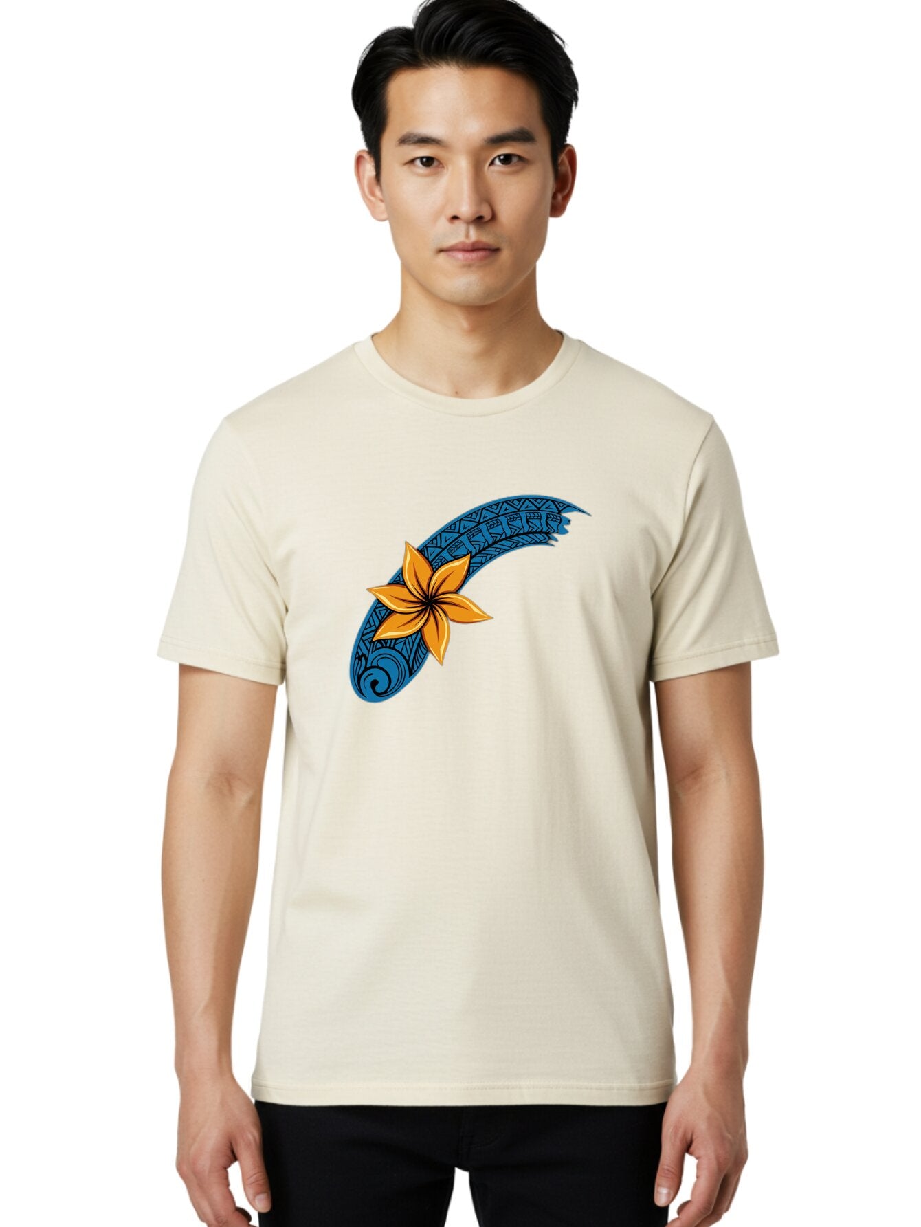 Tribal-Feather-Plumeria Men'S Graphic Tee, 100% Cotton, Comfortable Casual Summer Wear, Machine Washable, Vintage Camera, Old Camera, Antique Camera, Black Camera, Classic Photography, Photography Equipment, Nostalgic Device, Film Camera, Bao963 30