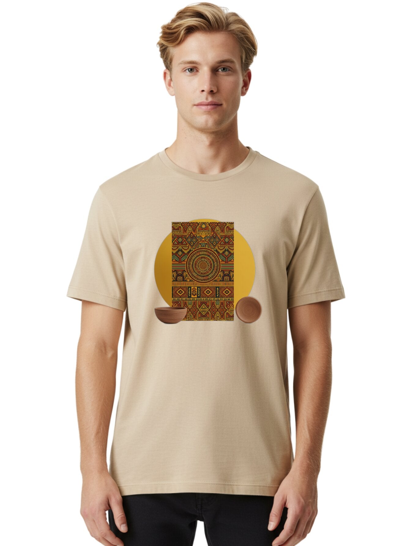 Tribal Men'S Graphic Tee, 100% Cotton, Comfortable Casual Summer Wear, Machine Washable, Vintage Camera, Old Camera, Antique Camera, Black Camera, Classic Photography, Photography Equipment, Nostalgic Device, Film Camera, Camera Art Bao964 27