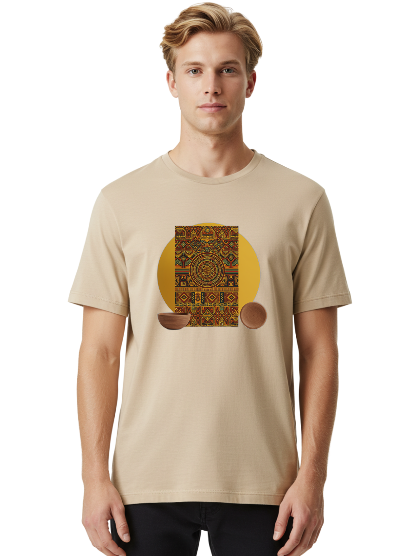 Tribal Men'S Graphic Tee, 100% Cotton, Comfortable Casual Summer Wear, Machine Washable, Vintage Camera, Old Camera, Antique Camera, Black Camera, Classic Photography, Photography Equipment, Nostalgic Device, Film Camera, Camera Art Bao964 19