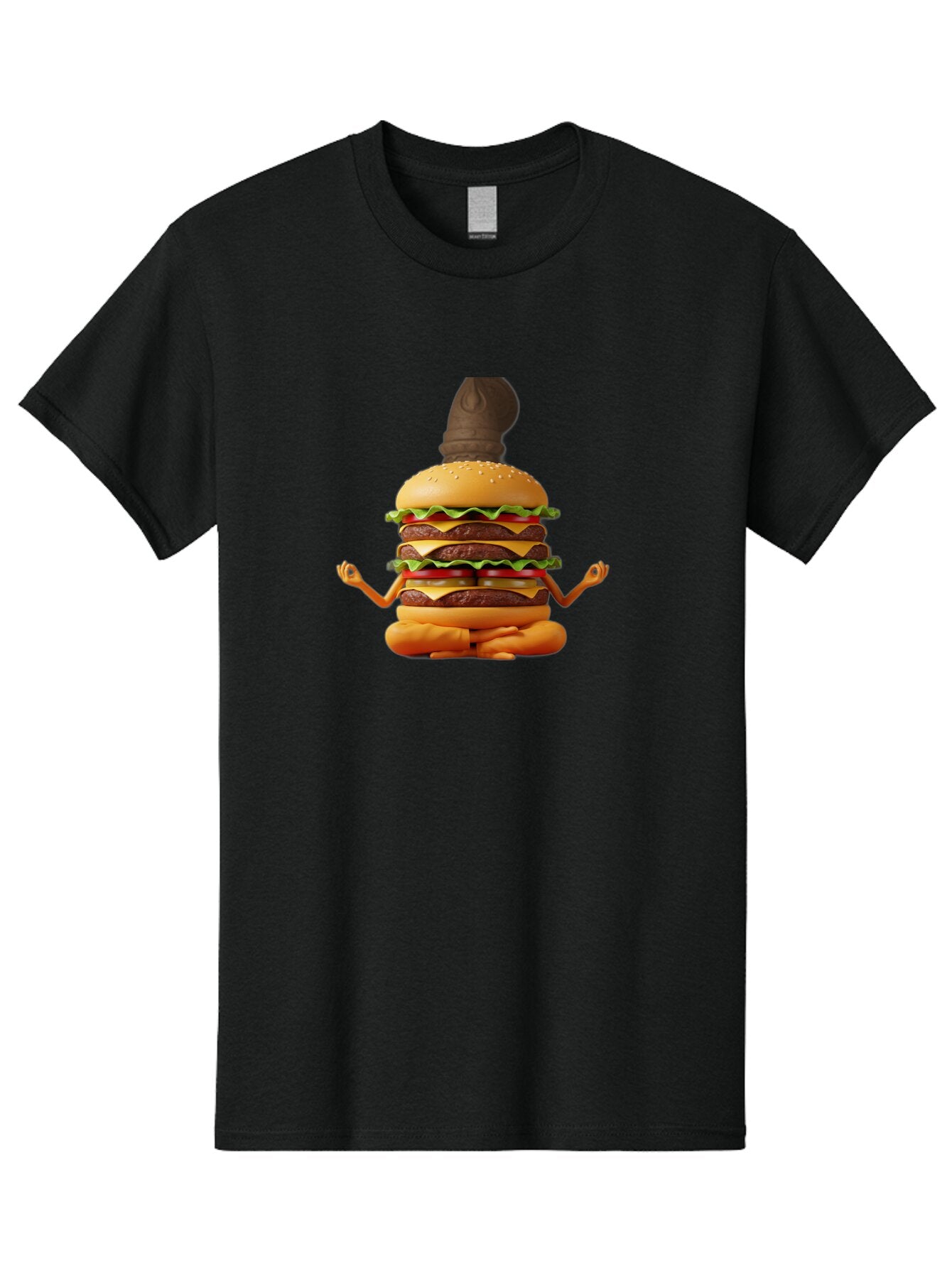 Triple-Decker-Burger Men'S Graphic Tee, 100% Cotton, Comfortable Casual Summer Wear, Machine Washable, Vintage Camera, Old Camera, Antique Camera, Black Camera, Classic Photography, Photography Equipment, Nostalgic Device, Film Camera, Bao965 9