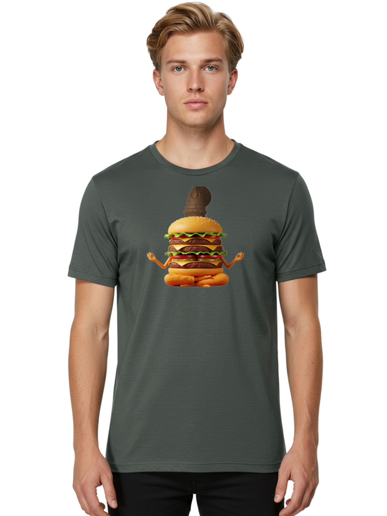 Triple-Decker-Burger Men'S Graphic Tee, 100% Cotton, Comfortable Casual Summer Wear, Machine Washable, Vintage Camera, Old Camera, Antique Camera, Black Camera, Classic Photography, Photography Equipment, Nostalgic Device, Film Camera, Bao965 28