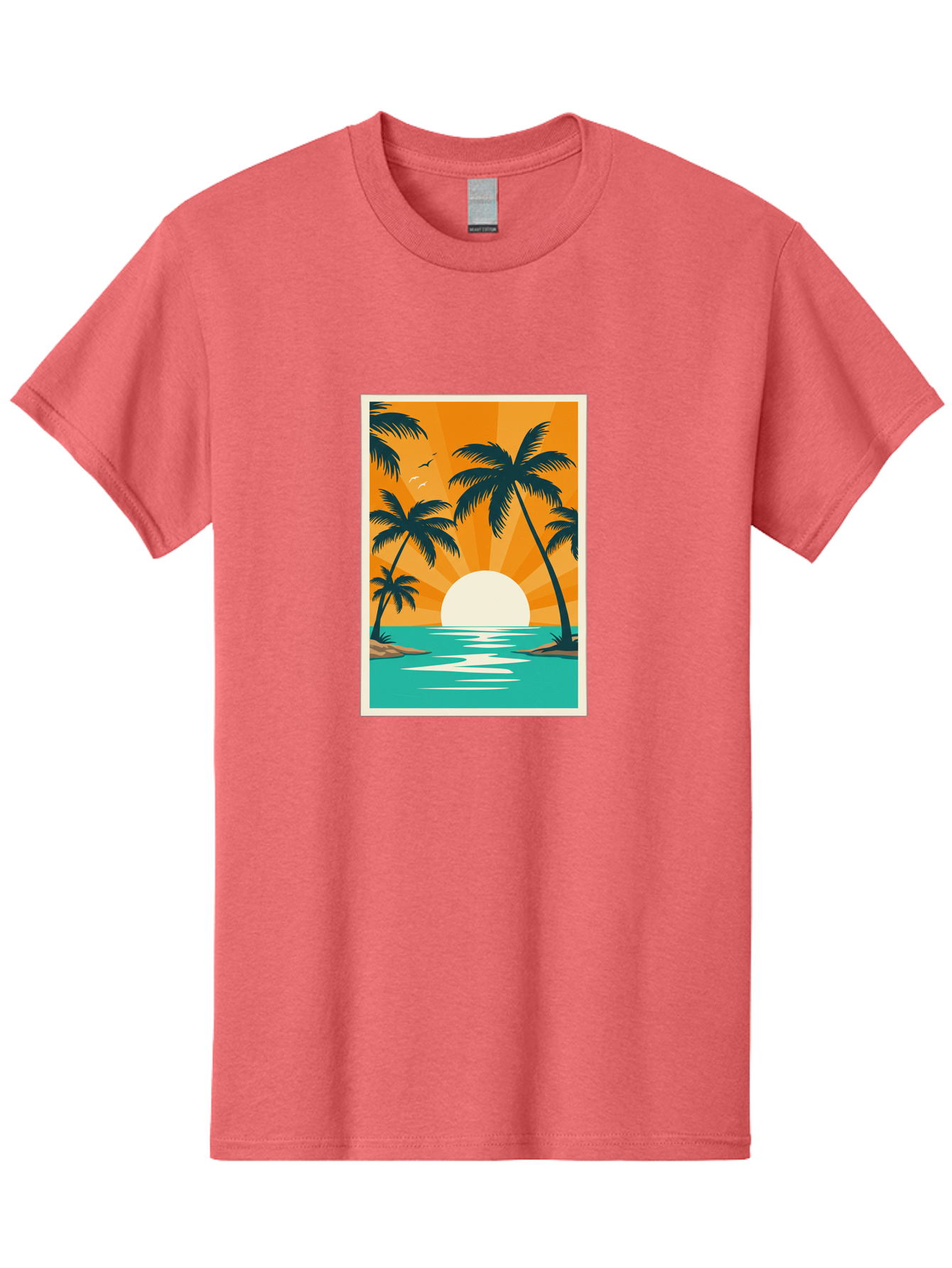 Tropical-Sunset Men'S Graphic Tee, 100% Cotton, Comfortable Casual Summer Wear, Machine Washable, Vintage Camera, Old Camera, Antique Camera, Black Camera, Classic Photography, Photography Equipment, Nostalgic Device, Film Camera, Camera Art Bao966 14