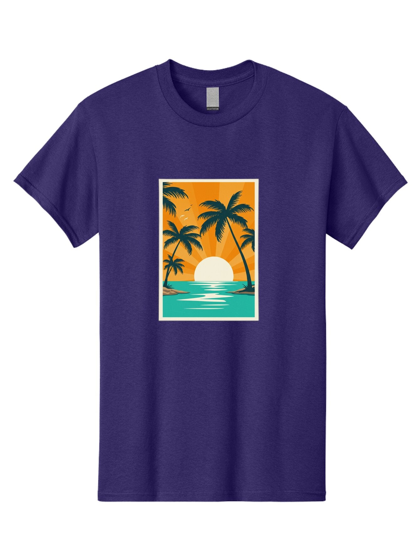 Tropical-Sunset Men'S Graphic Tee, 100% Cotton, Comfortable Casual Summer Wear, Machine Washable, Vintage Camera, Old Camera, Antique Camera, Black Camera, Classic Photography, Photography Equipment, Nostalgic Device, Film Camera, Camera Art Bao966 9