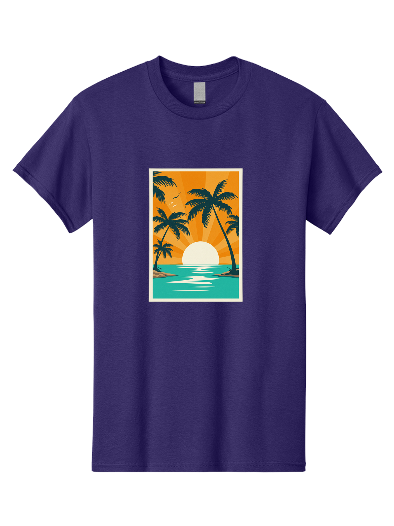 Tropical-Sunset Men'S Graphic Tee, 100% Cotton, Comfortable Casual Summer Wear, Machine Washable, Vintage Camera, Old Camera, Antique Camera, Black Camera, Classic Photography, Photography Equipment, Nostalgic Device, Film Camera, Camera Art Bao966 5