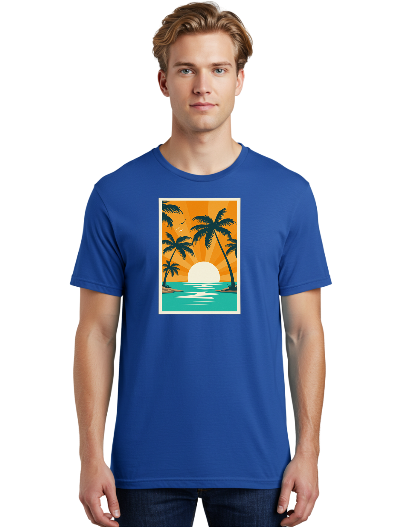 Tropical-Sunset Men'S Graphic Tee, 100% Cotton, Comfortable Casual Summer Wear, Machine Washable, Vintage Camera, Old Camera, Antique Camera, Black Camera, Classic Photography, Photography Equipment, Nostalgic Device, Film Camera, Camera Art Bao966 17
