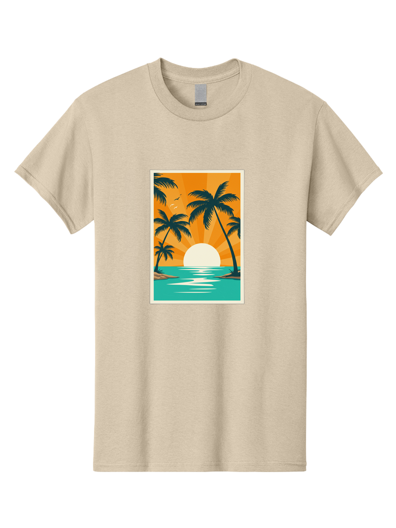 Tropical-Sunset Men'S Graphic Tee, 100% Cotton, Comfortable Casual Summer Wear, Machine Washable, Vintage Camera, Old Camera, Antique Camera, Black Camera, Classic Photography, Photography Equipment, Nostalgic Device, Film Camera, Camera Art Bao966 15