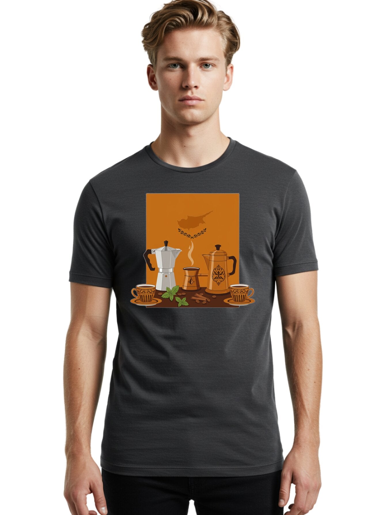 Turkish-Coffee Men'S Graphic Tee, 100% Cotton, Comfortable Casual Summer Wear, Machine Washable, Vintage Camera, Old Camera, Antique Camera, Black Camera, Classic Photography, Photography Equipment, Nostalgic Device, Film Camera, Camera Art Bao967 30