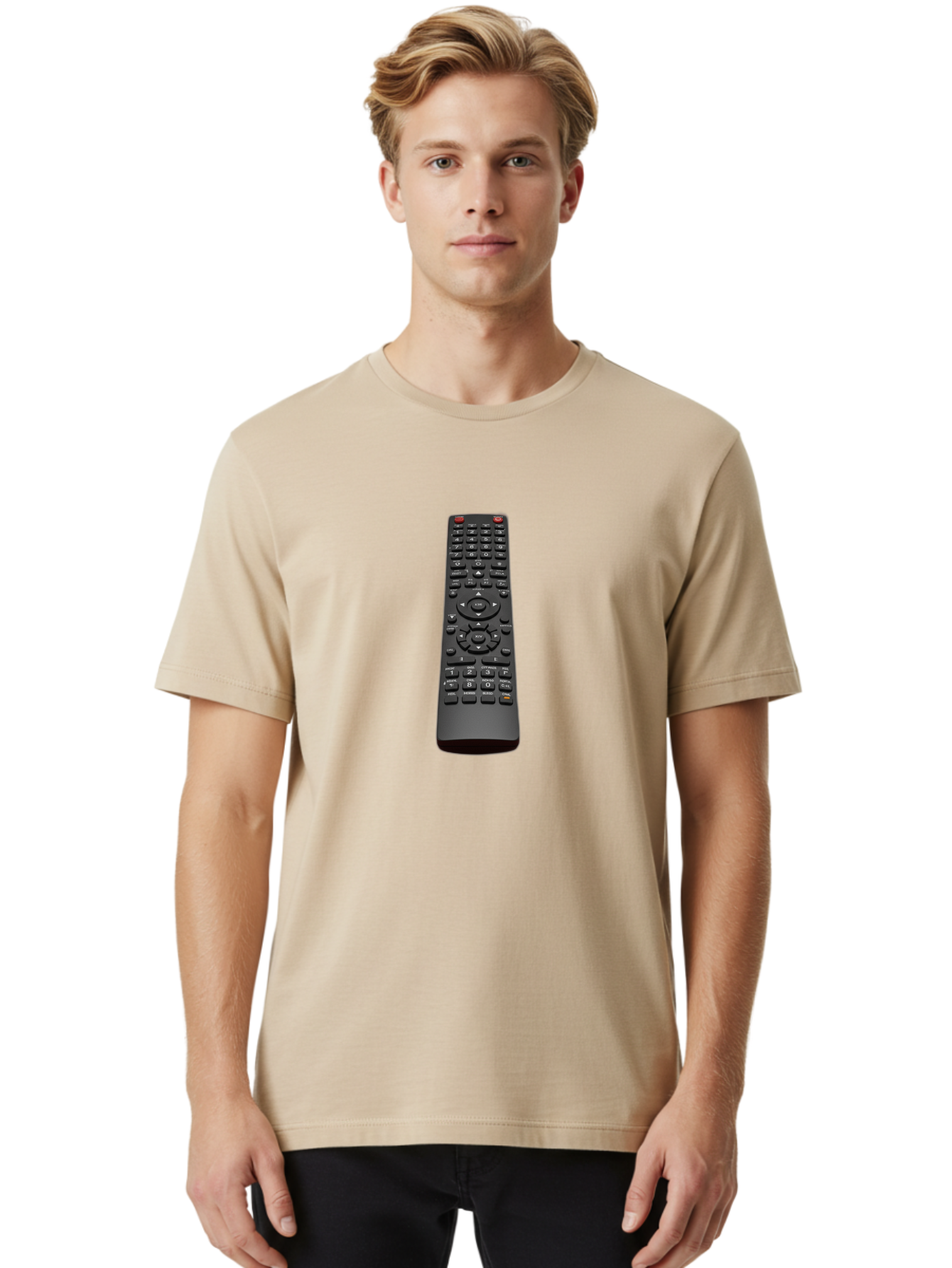 Tv-Remote-Control Men'S Graphic Tee, 100% Cotton, Comfortable Casual Summer Wear, Machine Washable, Vintage Camera, Old Camera, Antique Camera, Black Camera, Classic Photography, Photography Equipment, Nostalgic Device, Film Camera, Camera Art Bao970 29