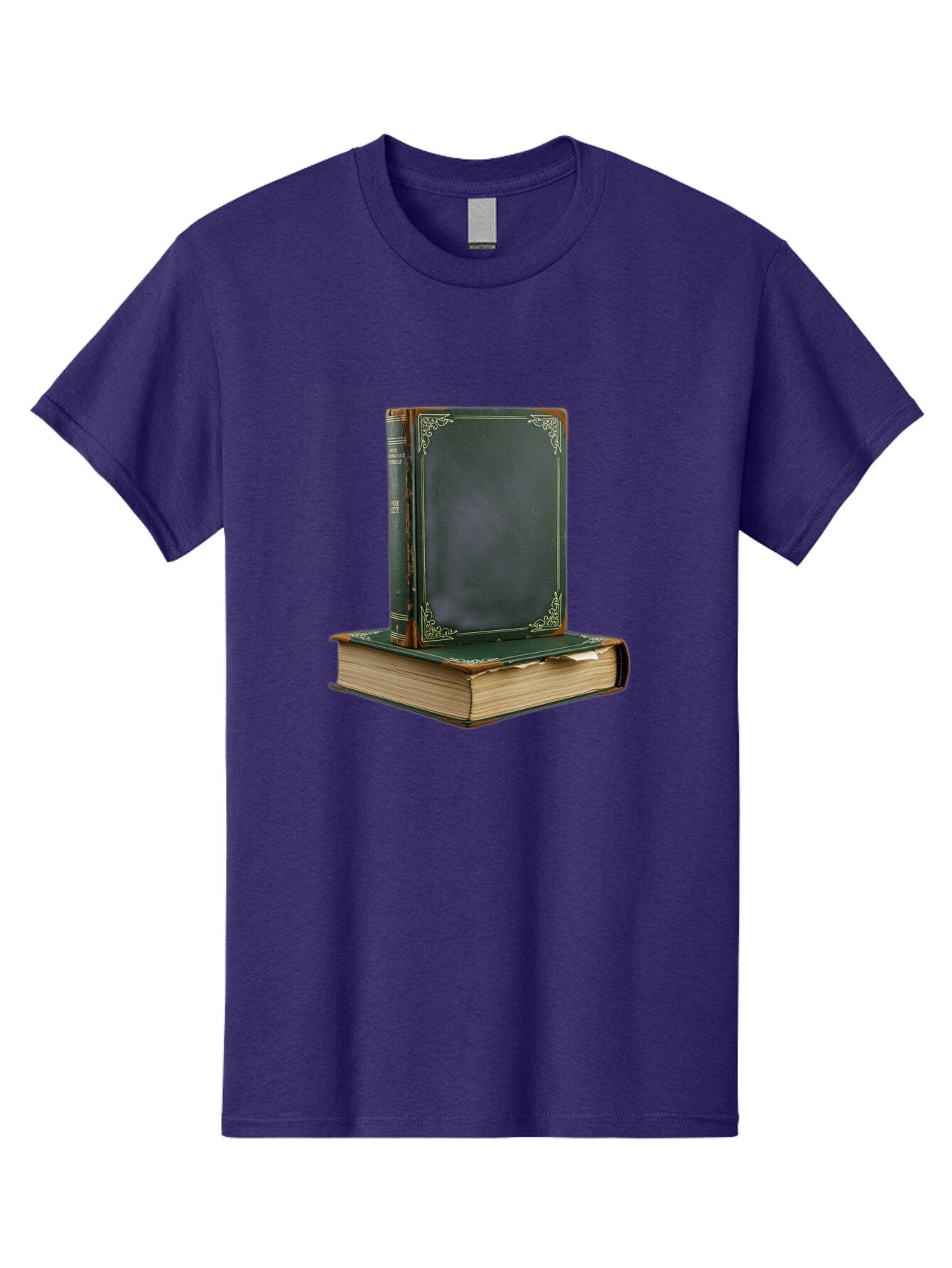 Two-Vintage-Books Men'S Graphic Tee, 100% Cotton, Comfortable Casual Summer Wear, Machine Washable, Vintage Camera, Old Camera, Antique Camera, Black Camera, Classic Photography, Photography Equipment, Nostalgic Device, Film Camera, Camera Art Bao971 2