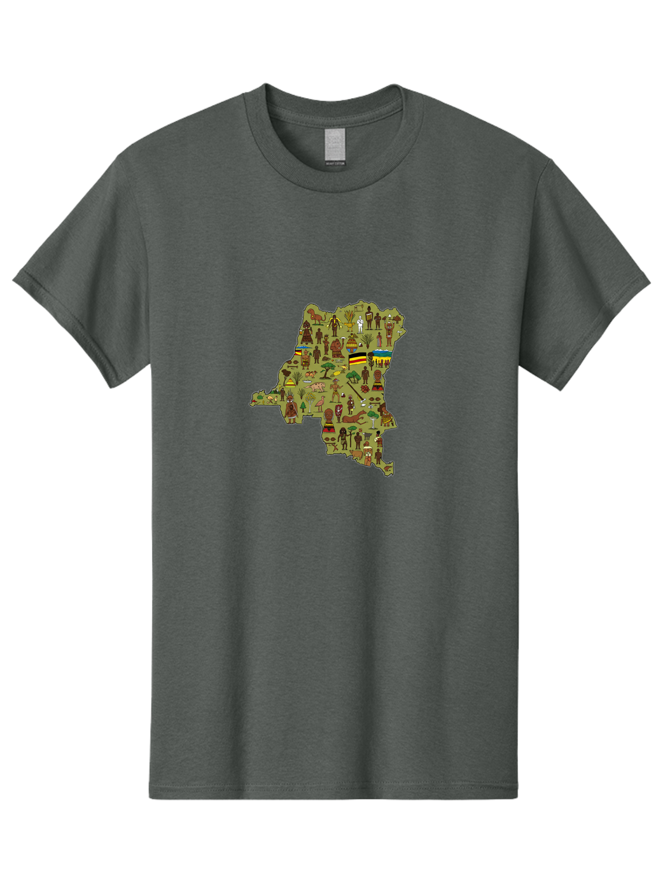 Uganda-Map Men'S Graphic Tee, 100% Cotton, Comfortable Casual Summer Wear, Machine Washable, Vintage Camera, Old Camera, Antique Camera, Black Camera, Classic Photography, Photography Equipment, Nostalgic Device, Film Camera, Camera Art Bao972 14