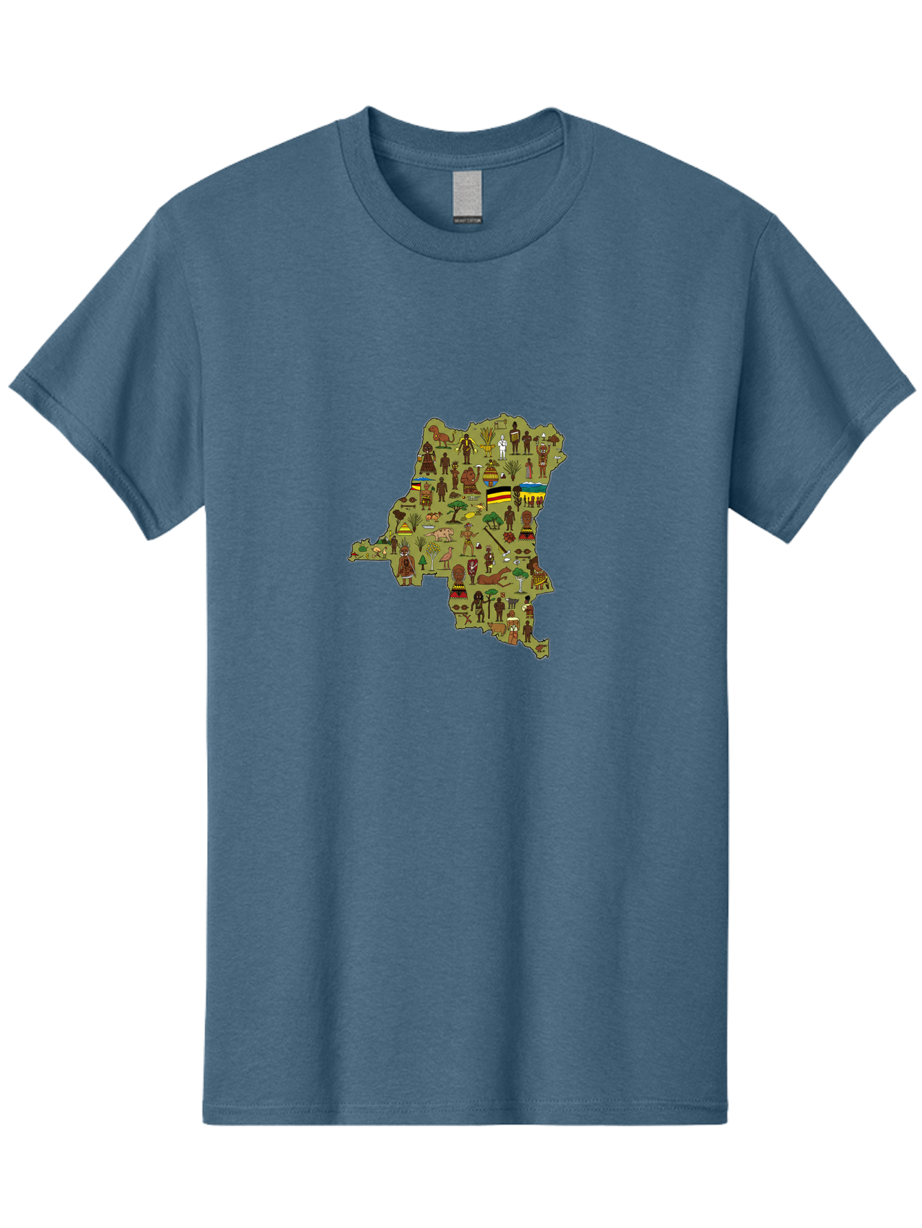 Uganda-Map Men'S Graphic Tee, 100% Cotton, Comfortable Casual Summer Wear, Machine Washable, Vintage Camera, Old Camera, Antique Camera, Black Camera, Classic Photography, Photography Equipment, Nostalgic Device, Film Camera, Camera Art Bao972 15