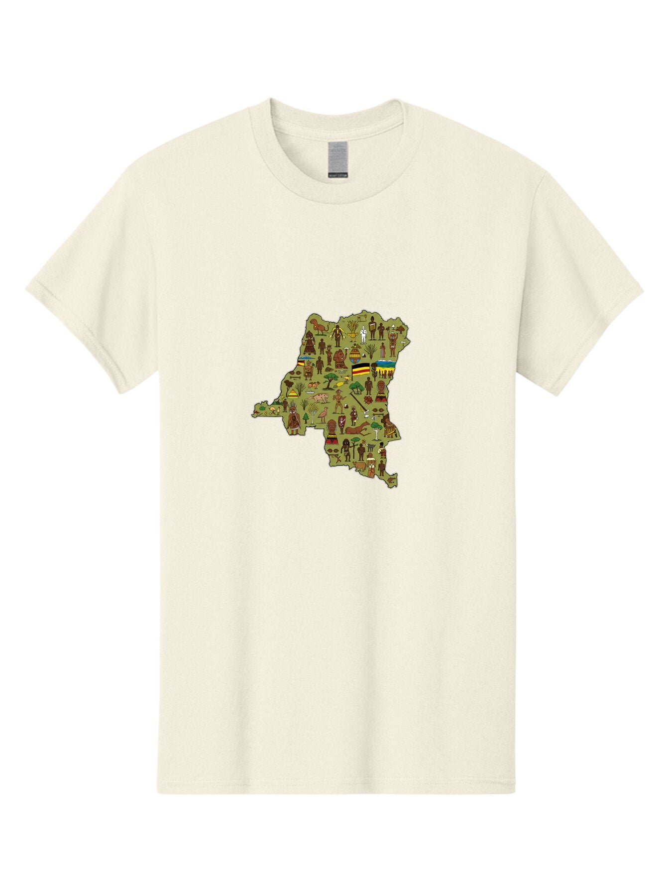 Uganda-Map Men'S Graphic Tee, 100% Cotton, Comfortable Casual Summer Wear, Machine Washable, Vintage Camera, Old Camera, Antique Camera, Black Camera, Classic Photography, Photography Equipment, Nostalgic Device, Film Camera, Camera Art Bao972 15