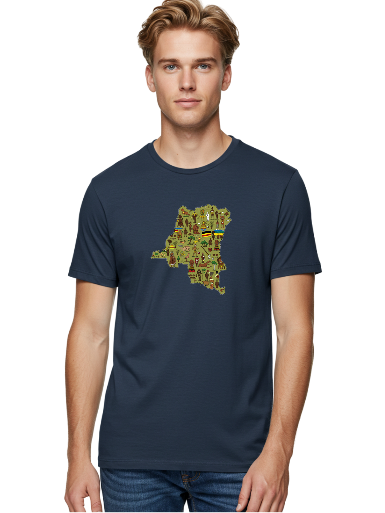 Uganda-Map Men'S Graphic Tee, 100% Cotton, Comfortable Casual Summer Wear, Machine Washable, Vintage Camera, Old Camera, Antique Camera, Black Camera, Classic Photography, Photography Equipment, Nostalgic Device, Film Camera, Camera Art Bao972 22