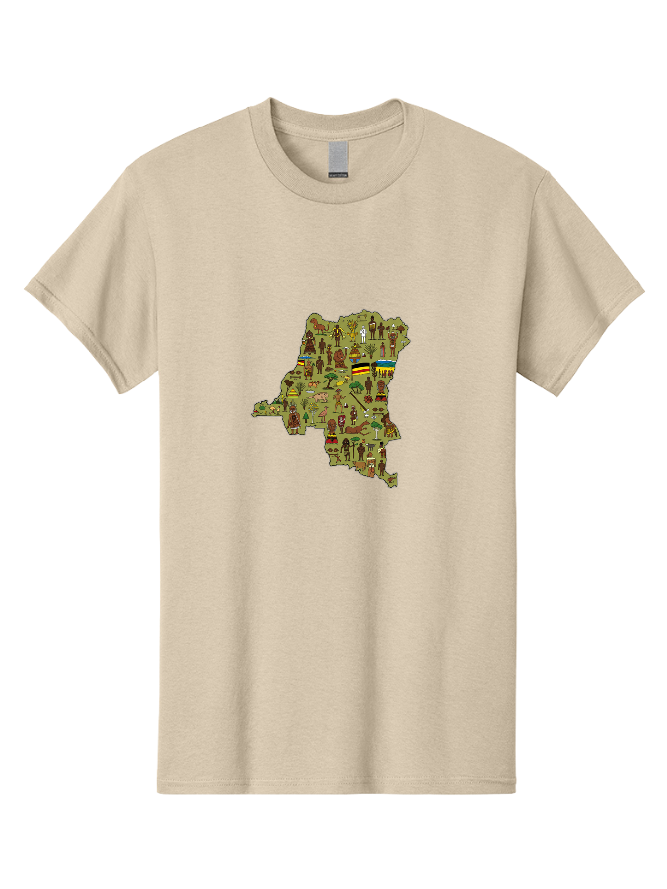 Uganda-Map Men'S Graphic Tee, 100% Cotton, Comfortable Casual Summer Wear, Machine Washable, Vintage Camera, Old Camera, Antique Camera, Black Camera, Classic Photography, Photography Equipment, Nostalgic Device, Film Camera, Camera Art Bao972 12