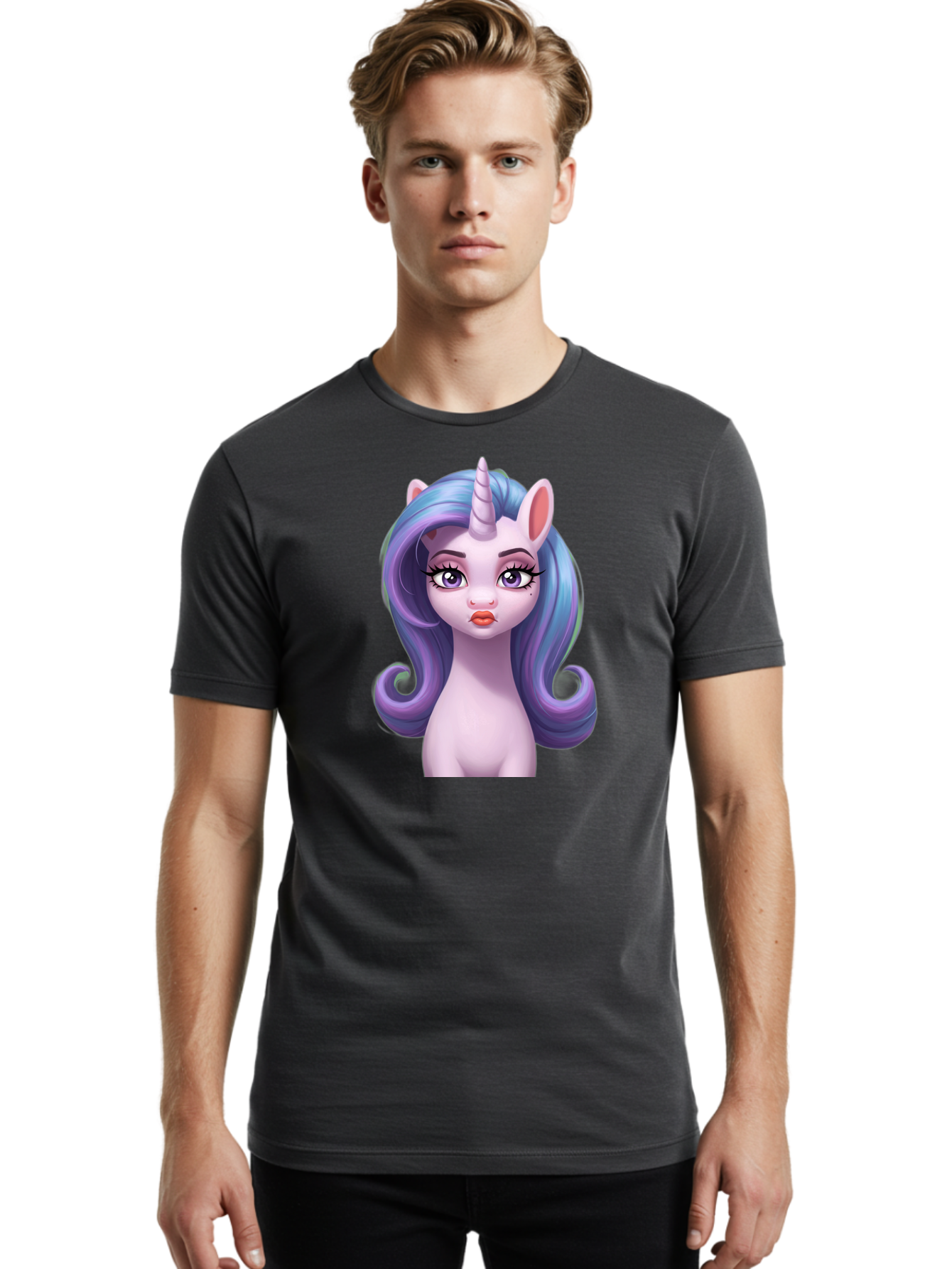 Unicorn-2 Men'S Graphic Tee, 100% Cotton, Comfortable Casual Summer Wear, Machine Washable, Vintage Camera, Old Camera, Antique Camera, Black Camera, Classic Photography, Photography Equipment, Nostalgic Device, Film Camera, Camera Art Bao980 25