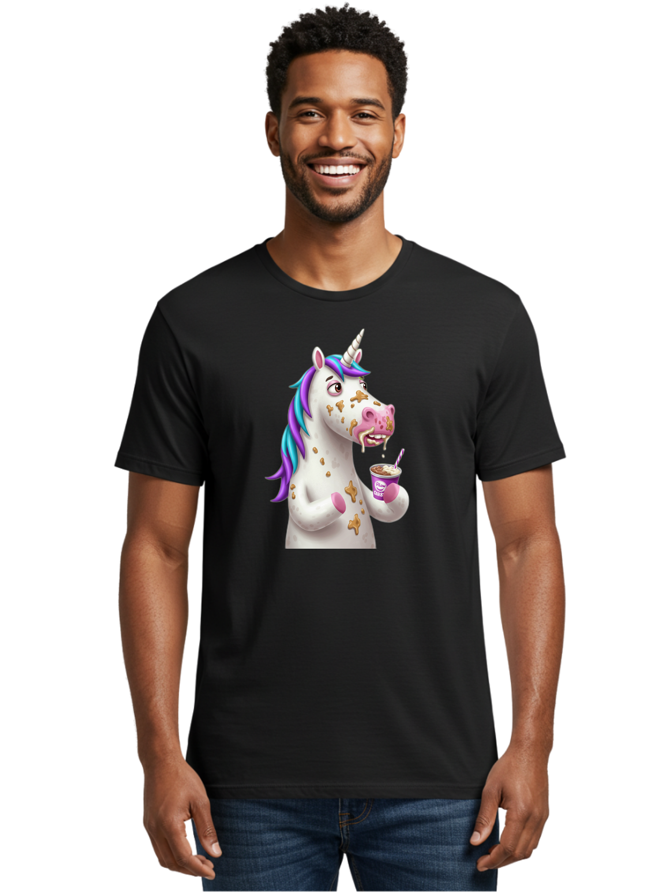 Unicorn-Enjoying-Flips-Salt Men'S Graphic Tee, 100% Cotton, Comfortable Casual Summer Wear, Machine Washable, Vintage Camera, Old Camera, Antique Camera, Black Camera, Classic Photography, Photography Equipment, Nostalgic Device, Film Camera, Bao981 30