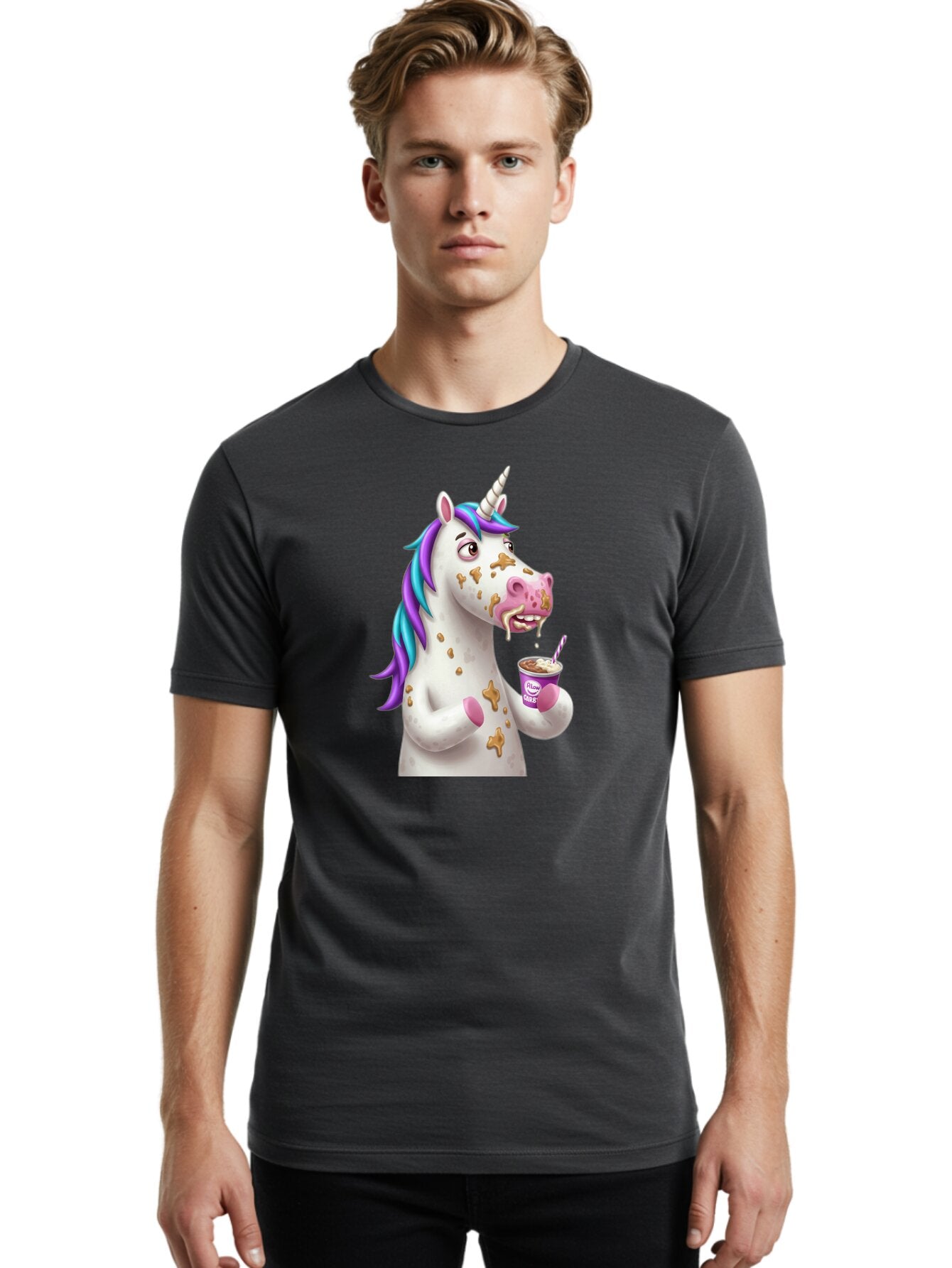Unicorn-Enjoying-Flips-Salt Men'S Graphic Tee, 100% Cotton, Comfortable Casual Summer Wear, Machine Washable, Vintage Camera, Old Camera, Antique Camera, Black Camera, Classic Photography, Photography Equipment, Nostalgic Device, Film Camera, Bao981 16