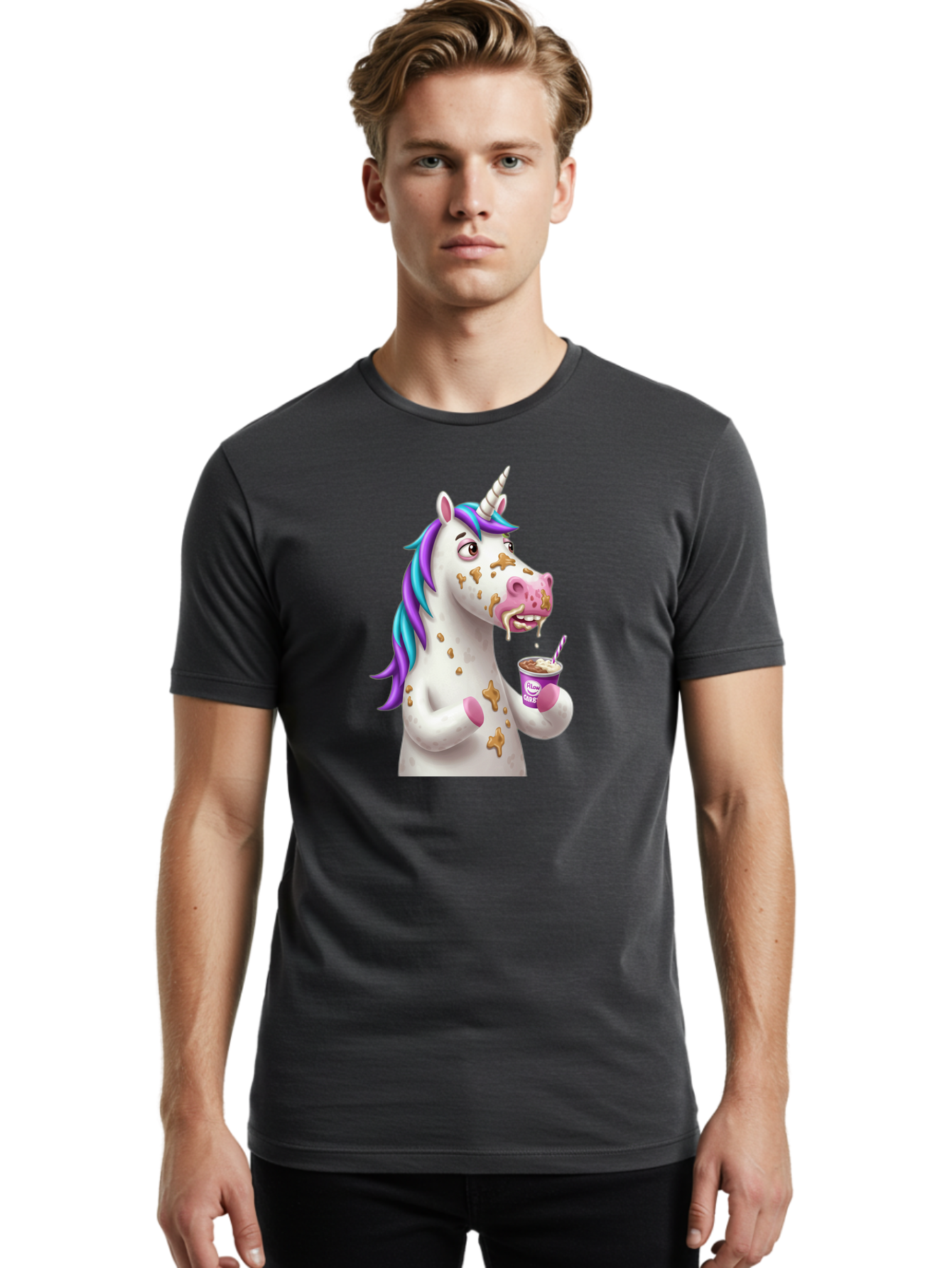 Unicorn-Enjoying-Flips-Salt Men'S Graphic Tee, 100% Cotton, Comfortable Casual Summer Wear, Machine Washable, Vintage Camera, Old Camera, Antique Camera, Black Camera, Classic Photography, Photography Equipment, Nostalgic Device, Film Camera, Bao981 28