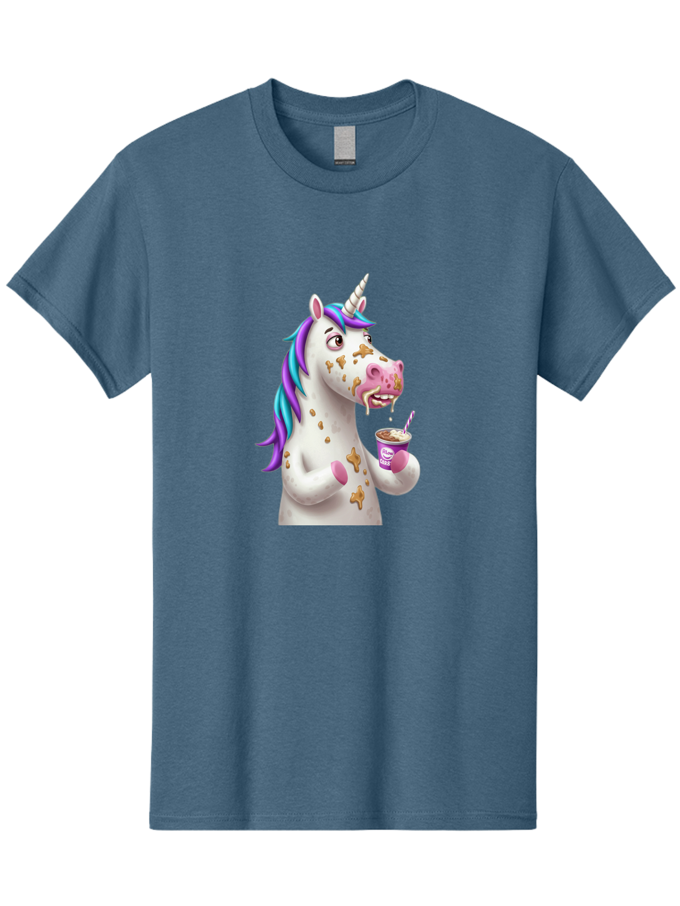 Unicorn-Enjoying-Flips-Salt Men'S Graphic Tee, 100% Cotton, Comfortable Casual Summer Wear, Machine Washable, Vintage Camera, Old Camera, Antique Camera, Black Camera, Classic Photography, Photography Equipment, Nostalgic Device, Film Camera, Bao981 4