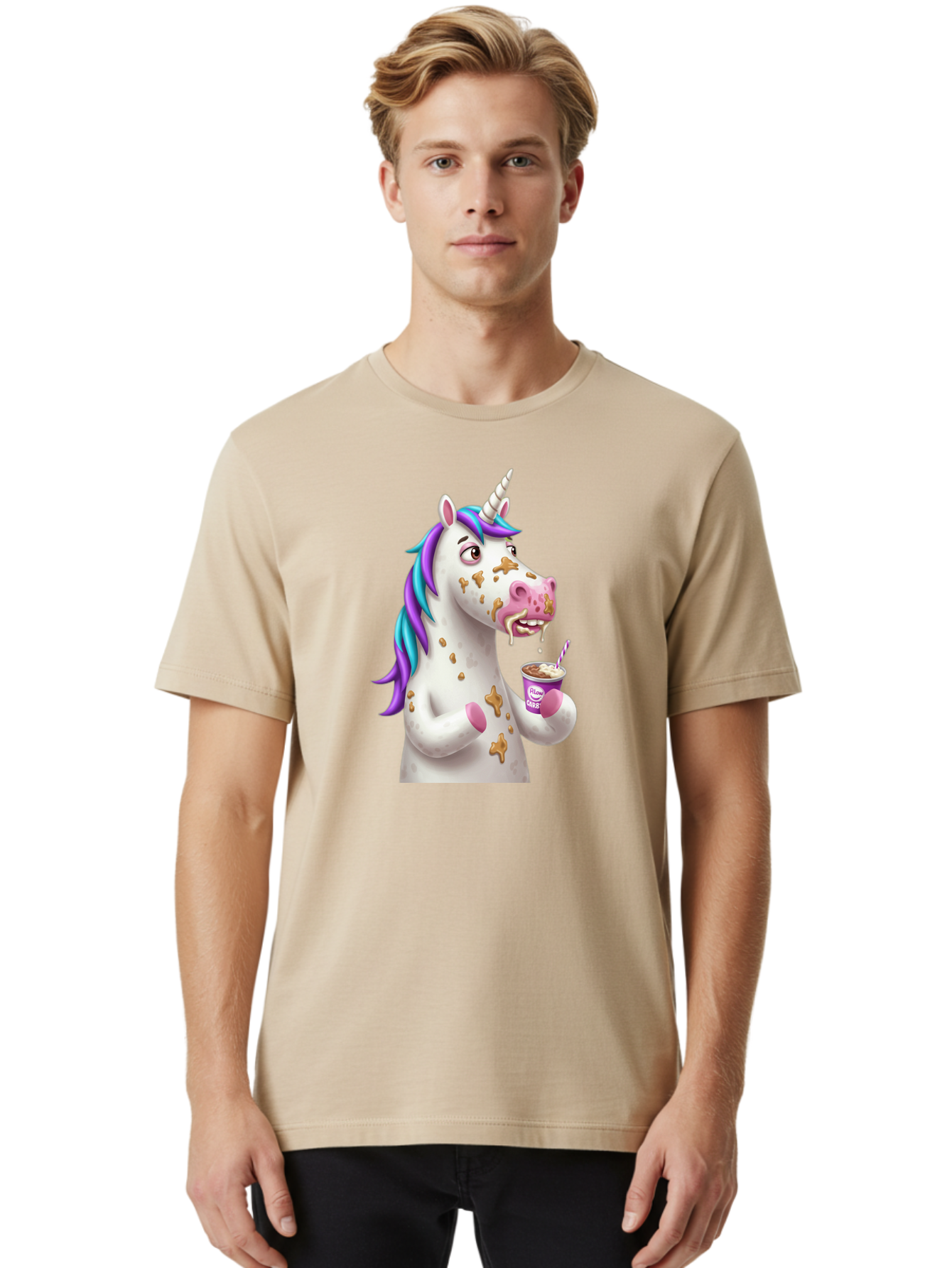 Unicorn-Enjoying-Flips-Salt Men'S Graphic Tee, 100% Cotton, Comfortable Casual Summer Wear, Machine Washable, Vintage Camera, Old Camera, Antique Camera, Black Camera, Classic Photography, Photography Equipment, Nostalgic Device, Film Camera, Bao981 21