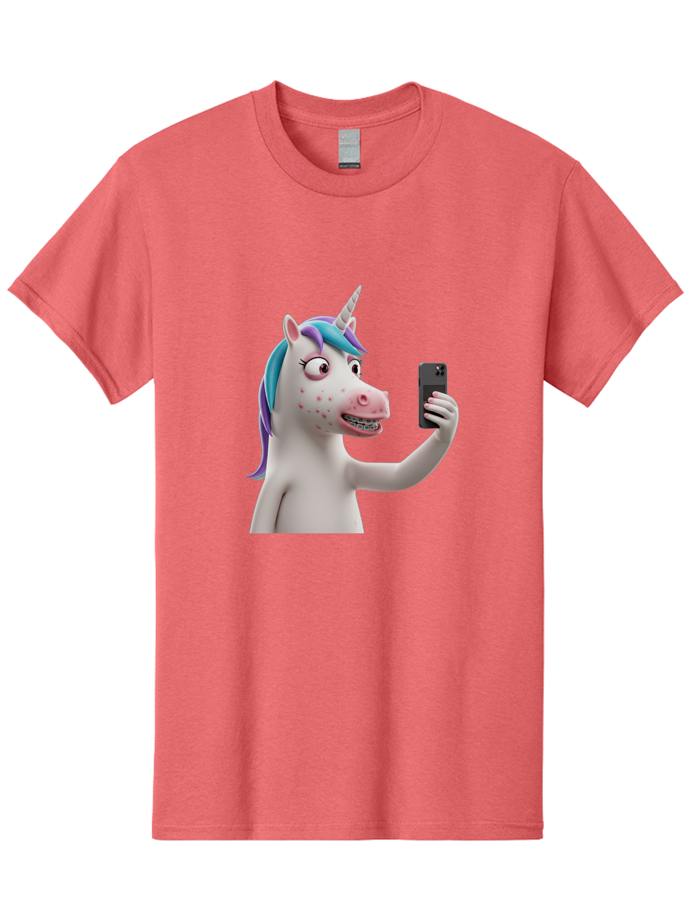 Unicorn-Selfie Men'S Graphic Tee, 100% Cotton, Comfortable Casual Summer Wear, Machine Washable, Vintage Camera, Old Camera, Antique Camera, Black Camera, Classic Photography, Photography Equipment, Nostalgic Device, Film Camera, Camera Art Bao985 8