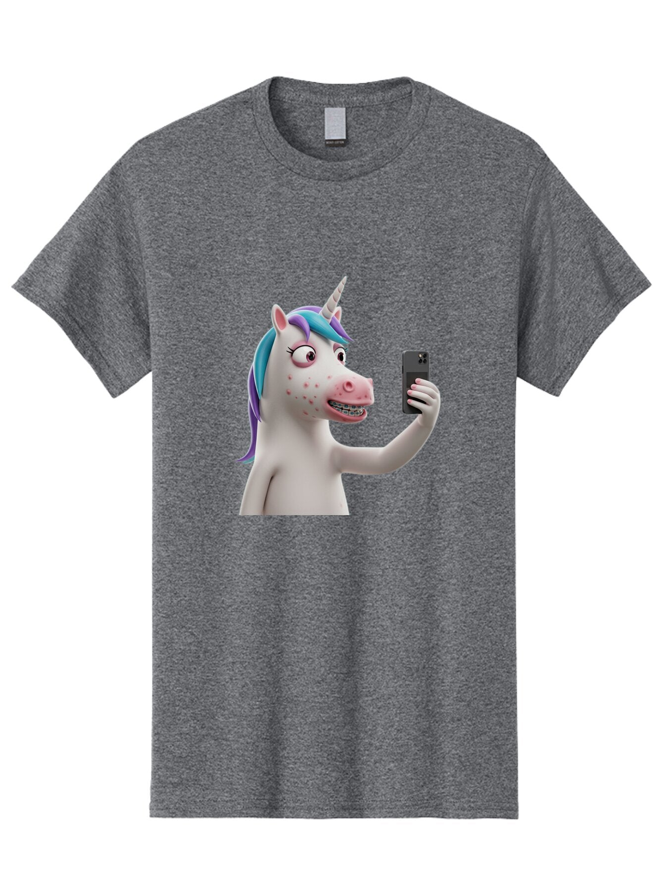 Unicorn-Selfie Men'S Graphic Tee, 100% Cotton, Comfortable Casual Summer Wear, Machine Washable, Vintage Camera, Old Camera, Antique Camera, Black Camera, Classic Photography, Photography Equipment, Nostalgic Device, Film Camera, Camera Art Bao985 12