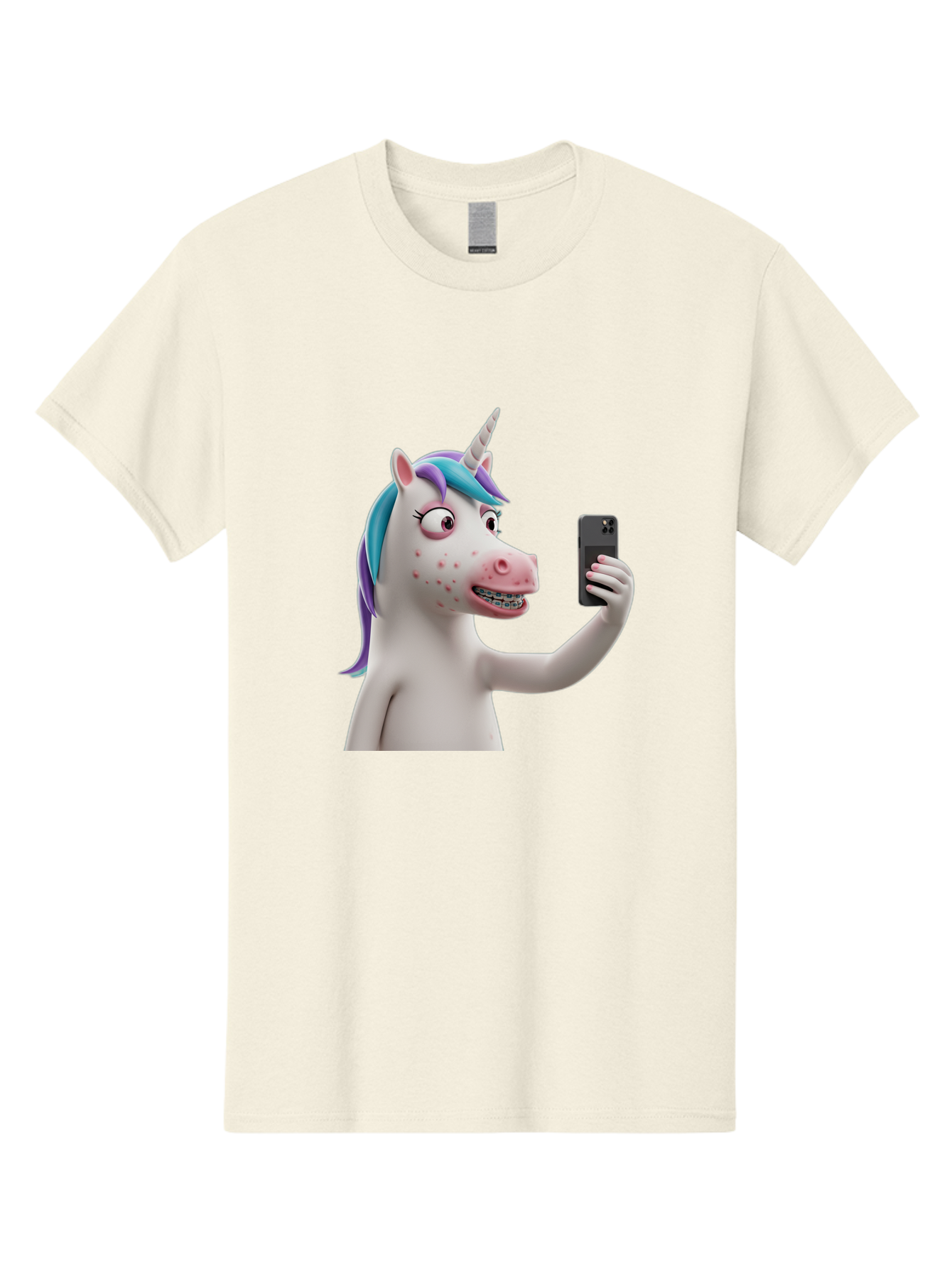 Unicorn-Selfie Men'S Graphic Tee, 100% Cotton, Comfortable Casual Summer Wear, Machine Washable, Vintage Camera, Old Camera, Antique Camera, Black Camera, Classic Photography, Photography Equipment, Nostalgic Device, Film Camera, Camera Art Bao985 4