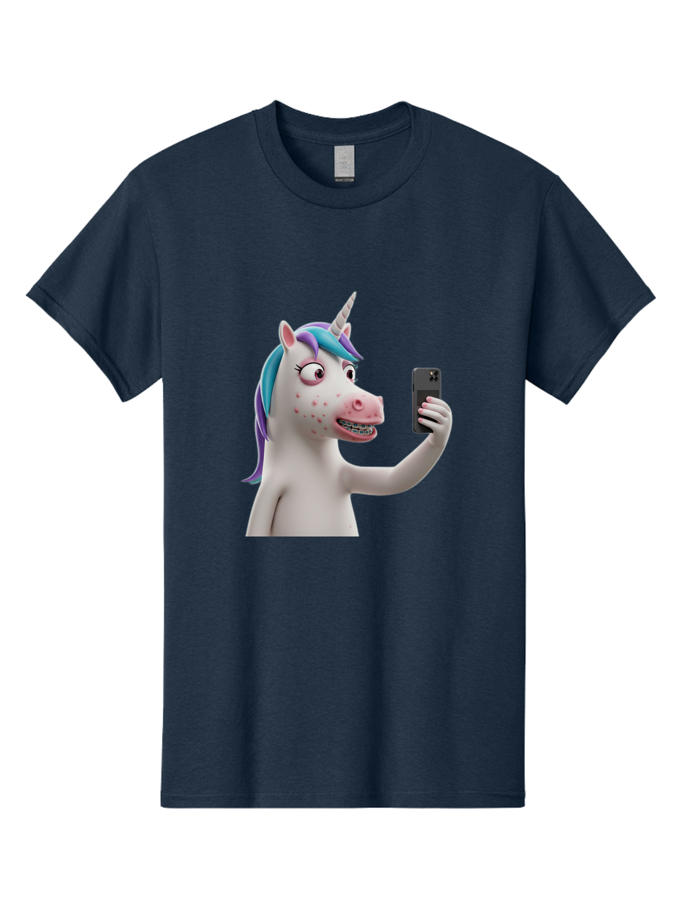 Unicorn-Selfie Men'S Graphic Tee, 100% Cotton, Comfortable Casual Summer Wear, Machine Washable, Vintage Camera, Old Camera, Antique Camera, Black Camera, Classic Photography, Photography Equipment, Nostalgic Device, Film Camera, Camera Art Bao985 12