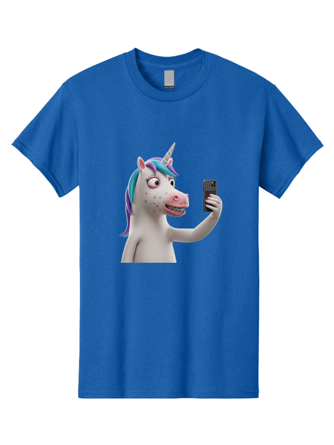 Unicorn-Selfie Men'S Graphic Tee, 100% Cotton, Comfortable Casual Summer Wear, Machine Washable, Vintage Camera, Old Camera, Antique Camera, Black Camera, Classic Photography, Photography Equipment, Nostalgic Device, Film Camera, Camera Art Bao985 7