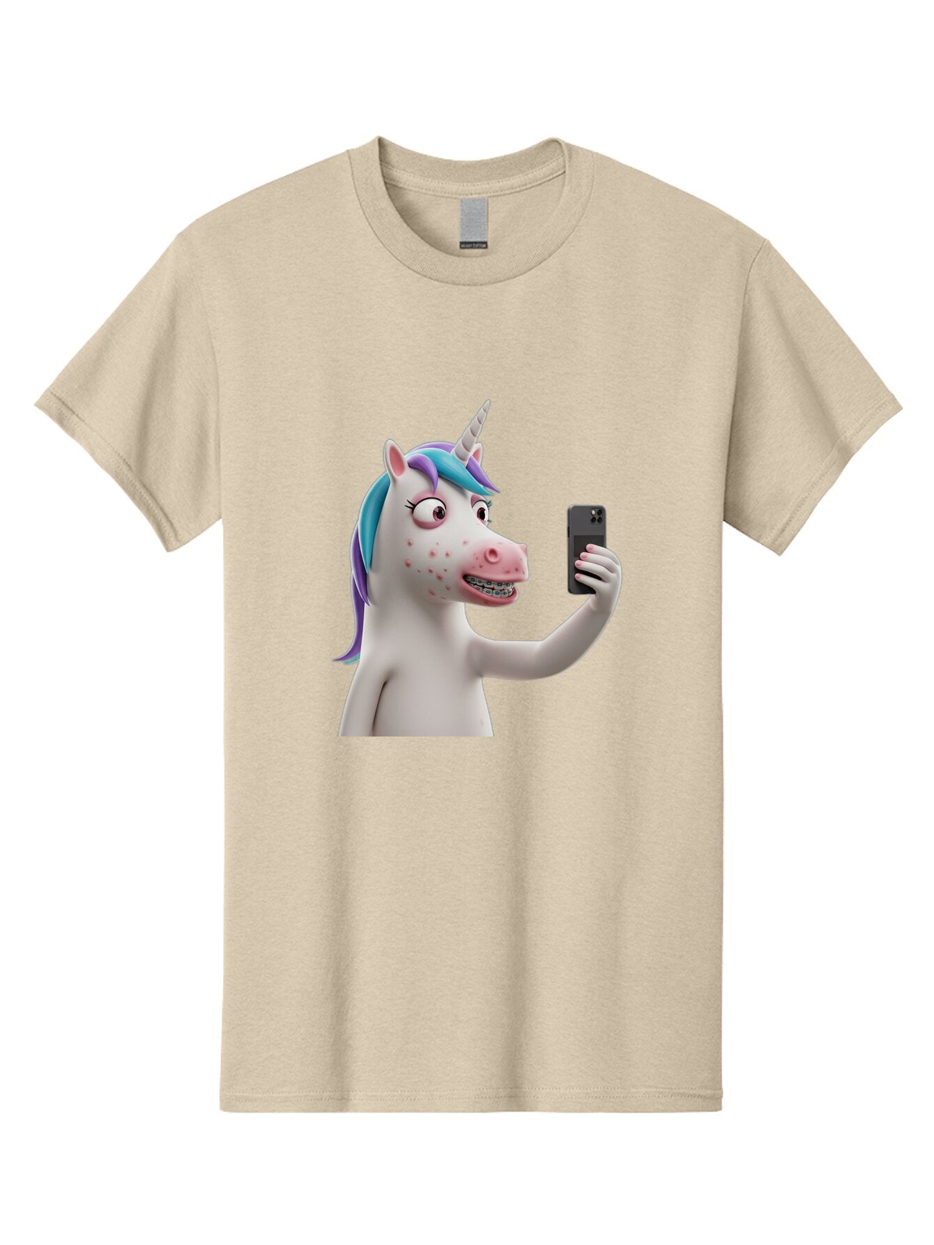 Unicorn-Selfie Men'S Graphic Tee, 100% Cotton, Comfortable Casual Summer Wear, Machine Washable, Vintage Camera, Old Camera, Antique Camera, Black Camera, Classic Photography, Photography Equipment, Nostalgic Device, Film Camera, Camera Art Bao985 9