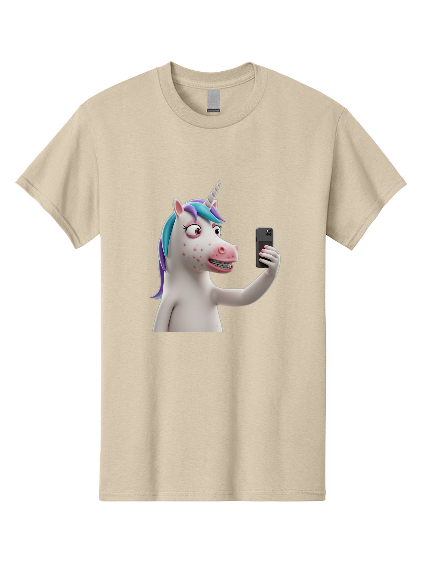 Unicorn-Selfie Men'S Graphic Tee, 100% Cotton, Comfortable Casual Summer Wear, Machine Washable, Vintage Camera, Old Camera, Antique Camera, Black Camera, Classic Photography, Photography Equipment, Nostalgic Device, Film Camera, Camera Art Bao985 5