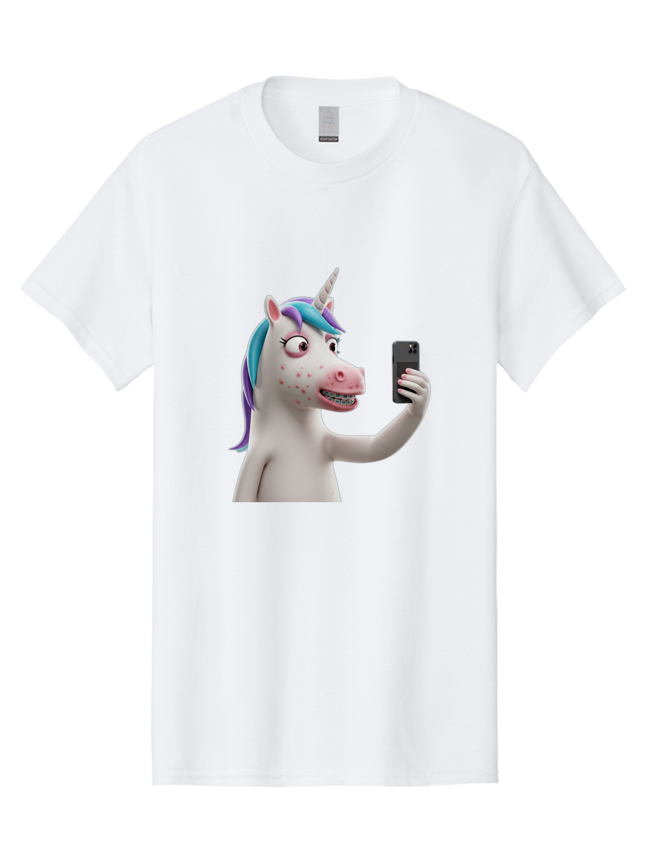 Unicorn-Selfie Men'S Graphic Tee, 100% Cotton, Comfortable Casual Summer Wear, Machine Washable, Vintage Camera, Old Camera, Antique Camera, Black Camera, Classic Photography, Photography Equipment, Nostalgic Device, Film Camera, Camera Art Bao985 14