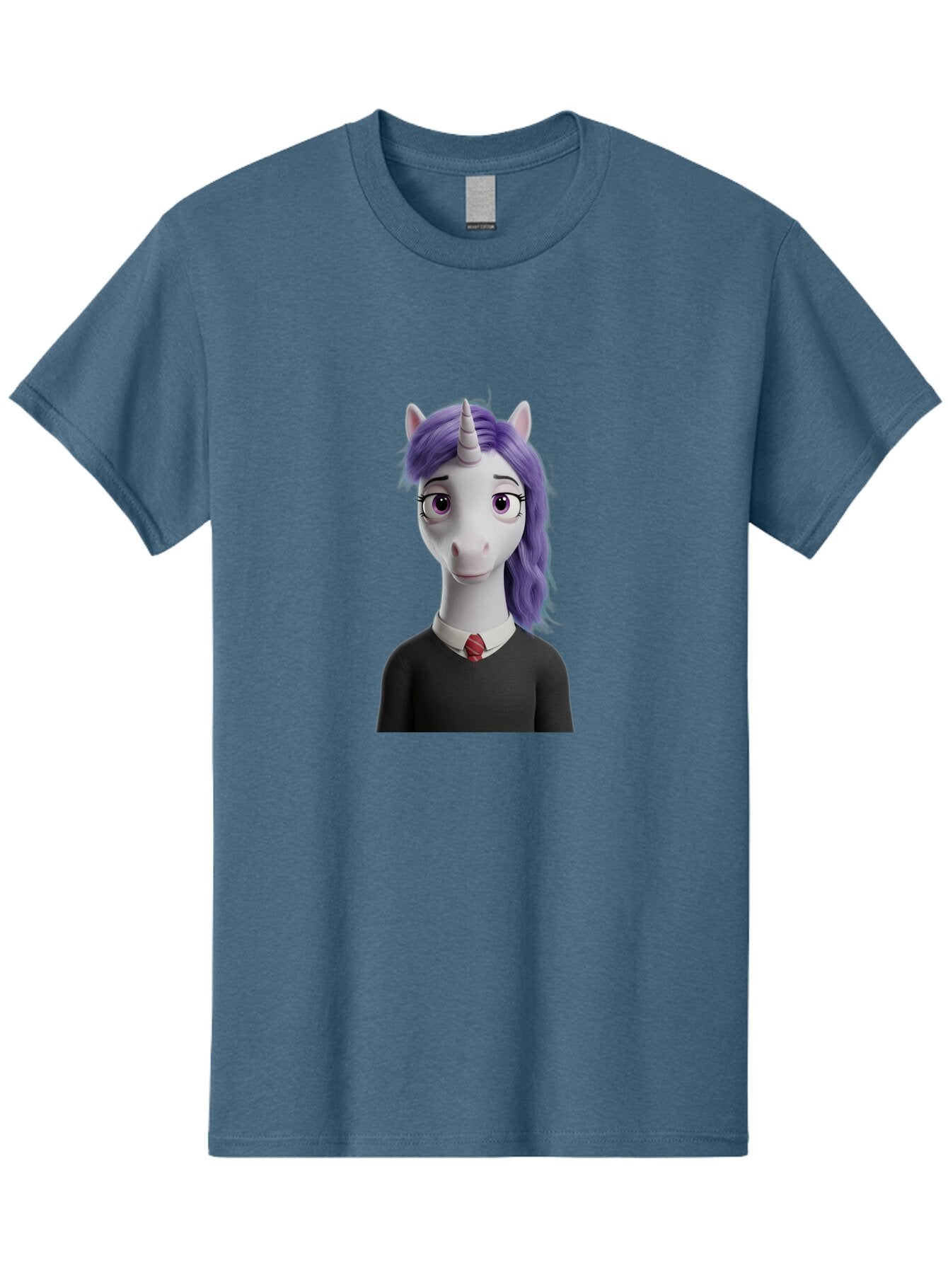Unicorn-With-Purple-Hair Men'S Graphic Tee, 100% Cotton, Comfortable Casual Summer Wear, Machine Washable, Vintage Camera, Old Camera, Antique Camera, Black Camera, Classic Photography, Photography Equipment, Nostalgic Device, Film Camera, Bao987 3