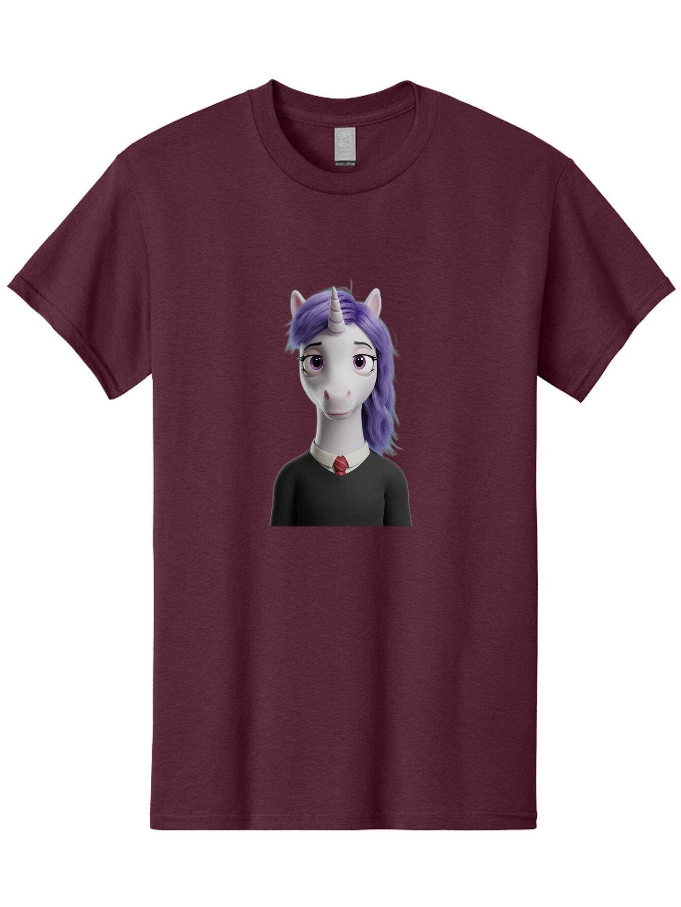 Unicorn-With-Purple-Hair Men'S Graphic Tee, 100% Cotton, Comfortable Casual Summer Wear, Machine Washable, Vintage Camera, Old Camera, Antique Camera, Black Camera, Classic Photography, Photography Equipment, Nostalgic Device, Film Camera, Bao987 5