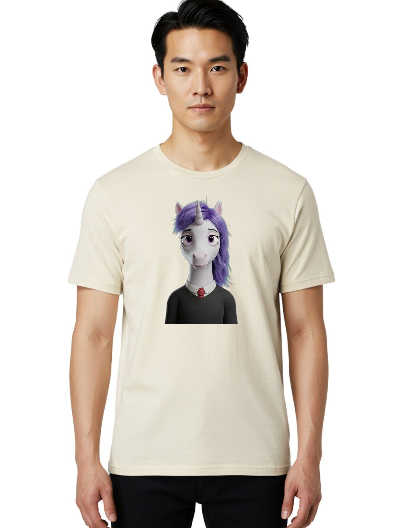 Unicorn-With-Purple-Hair Men'S Graphic Tee, 100% Cotton, Comfortable Casual Summer Wear, Machine Washable, Vintage Camera, Old Camera, Antique Camera, Black Camera, Classic Photography, Photography Equipment, Nostalgic Device, Film Camera, Bao987 17